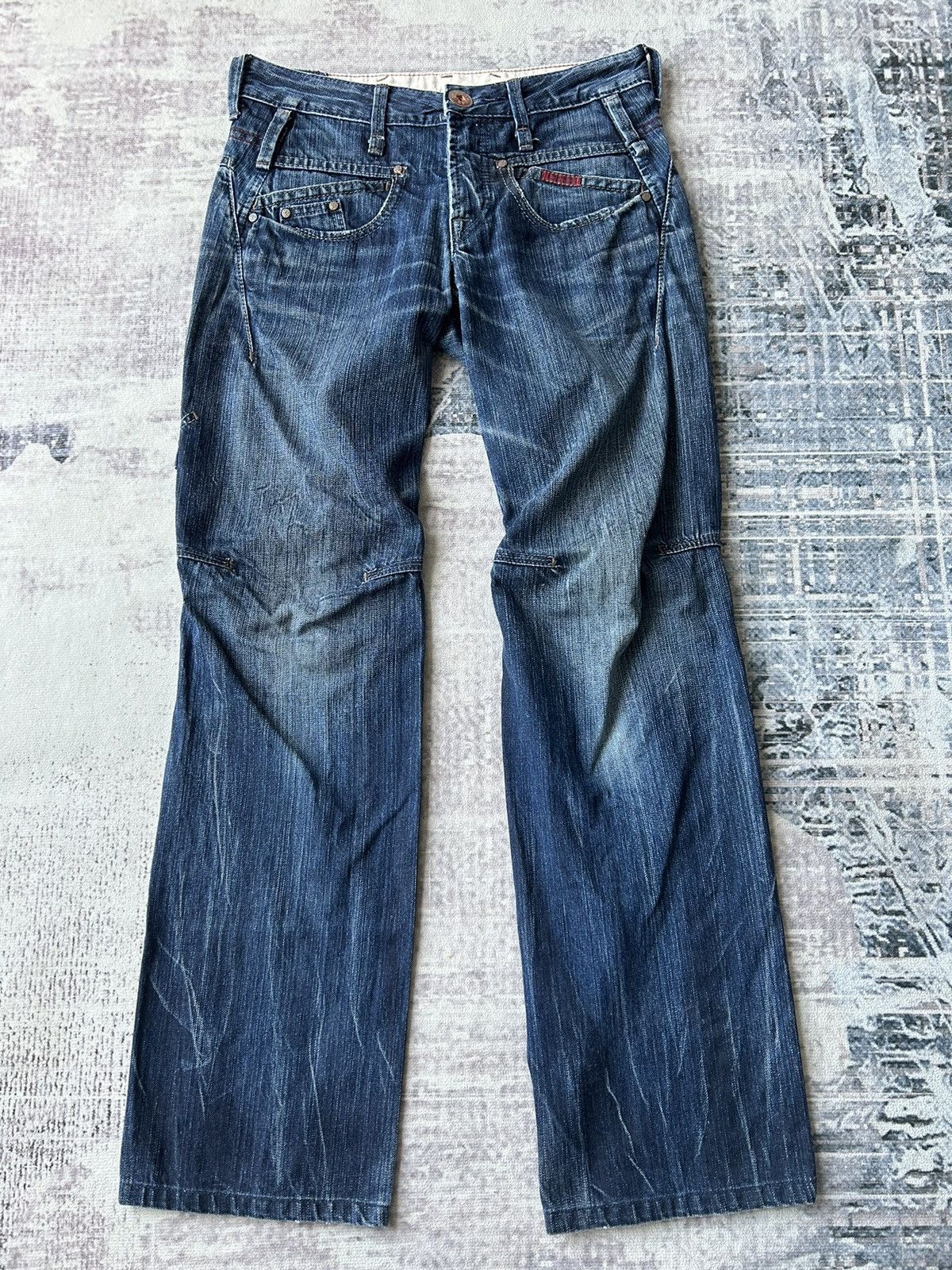 Marithe + Francois Girbaud Marithe Francois Girbaud Cargo Jeans Size US 29 - 1 Thumbnail