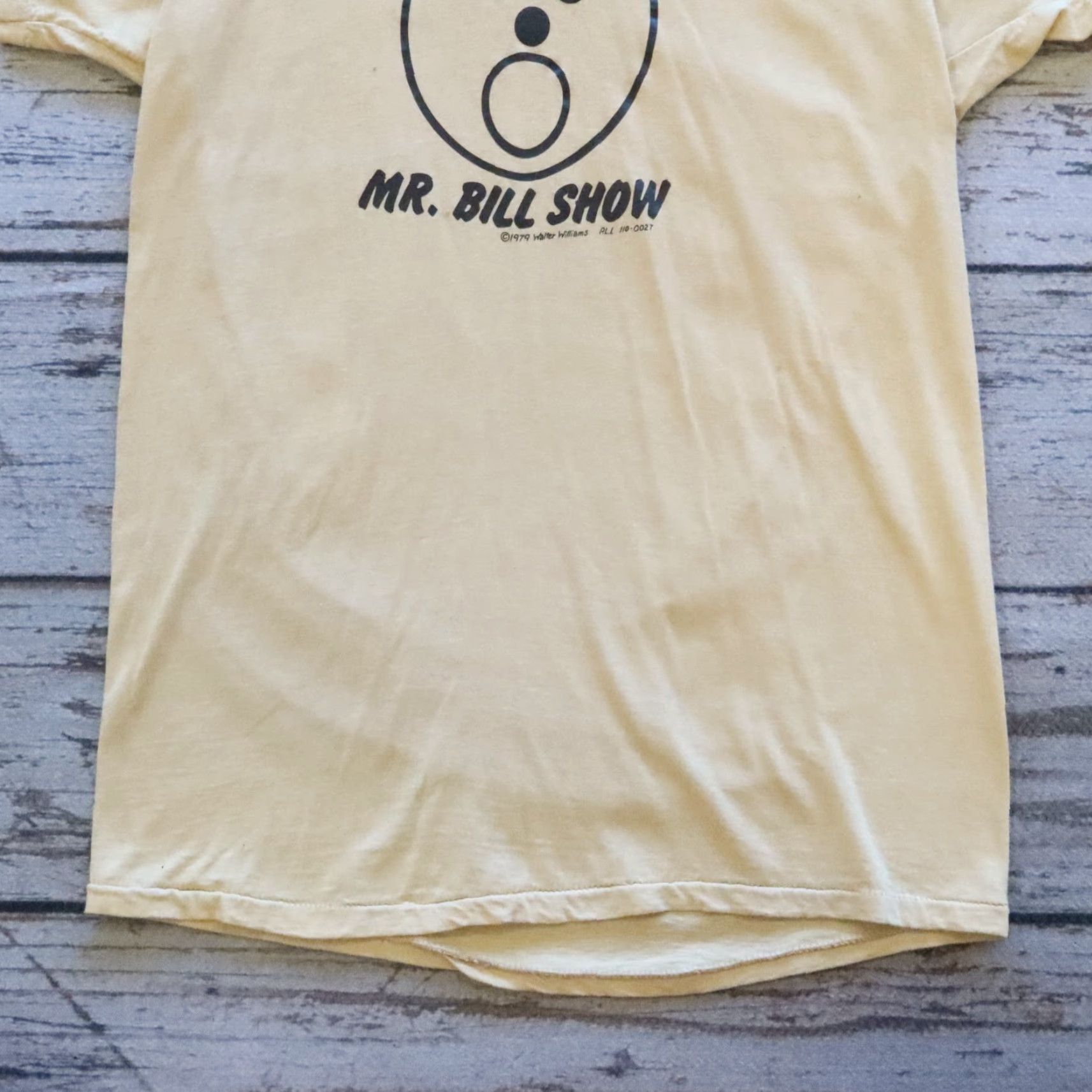 Vintage VINTAGE Mr. Bill Show Walter Williams Tee Shirt XL Brown Mens T-Shirt 1980s Size US XL / EU 56 / 4 - 3 Thumbnail