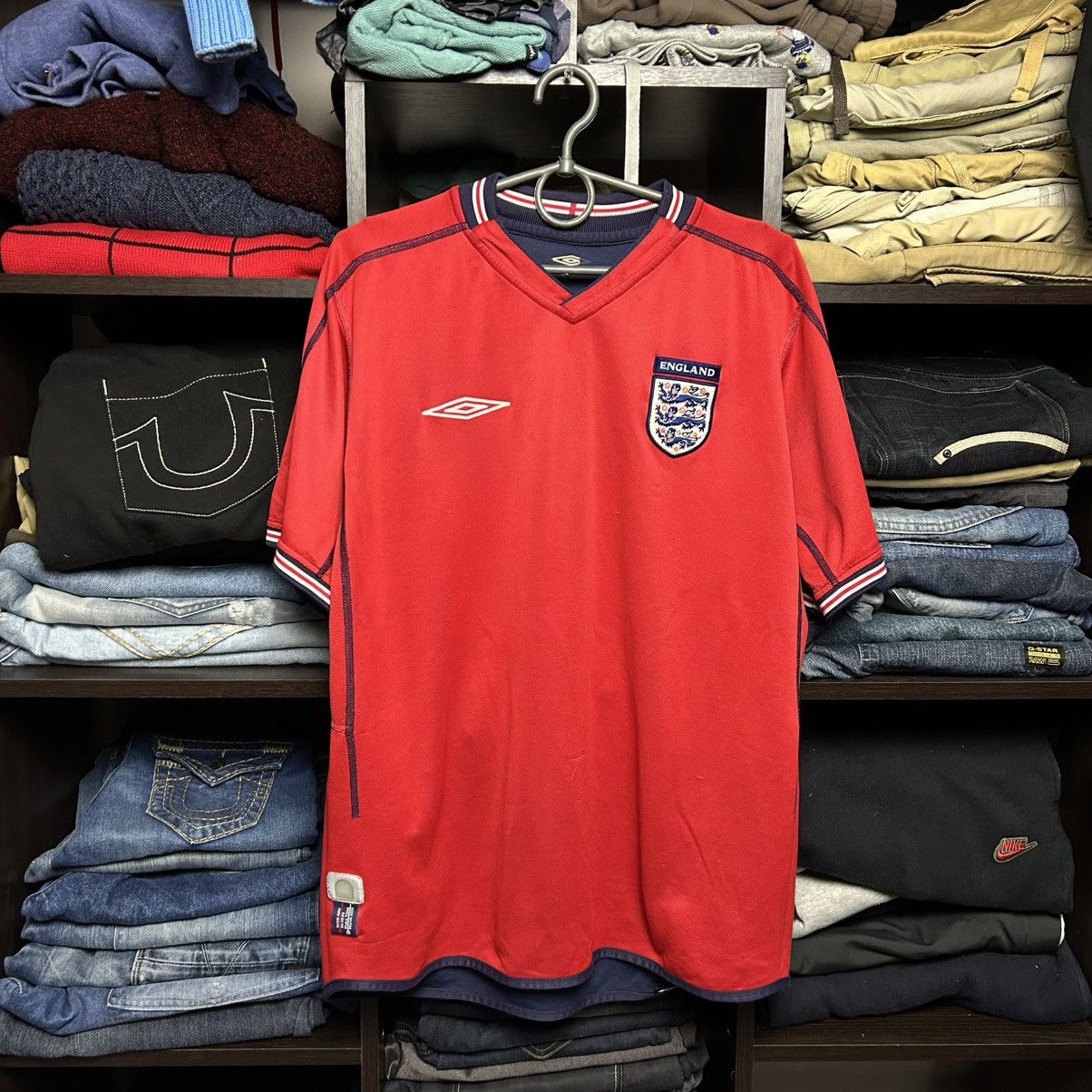 Umbro Vintage Umbro England 2004 Two sided national soccer jersey Size US M / EU 48-50 / 2 - 2 Thumbnail