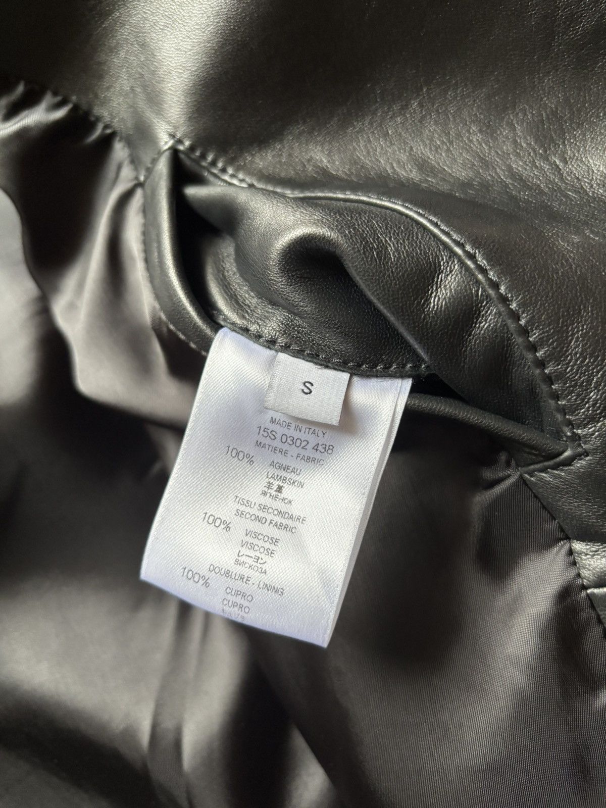 Givenchy Givenchy ss15 leather jacket by Riccardo Tisci Size US S / EU 44-46 / 1 - 6 Thumbnail