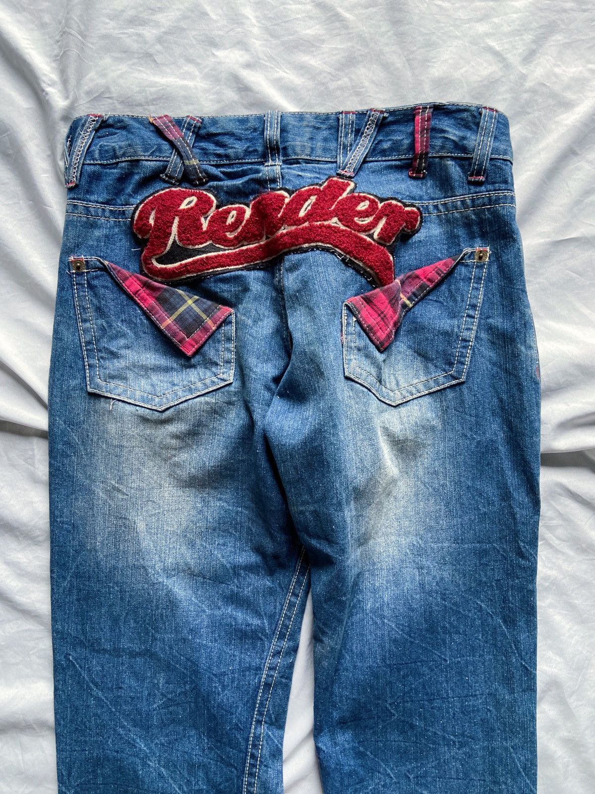 Japanese Brand JAPANESE COLZA Y2K DENIM PANTS Size US 32 / EU 48 - 12 Thumbnail