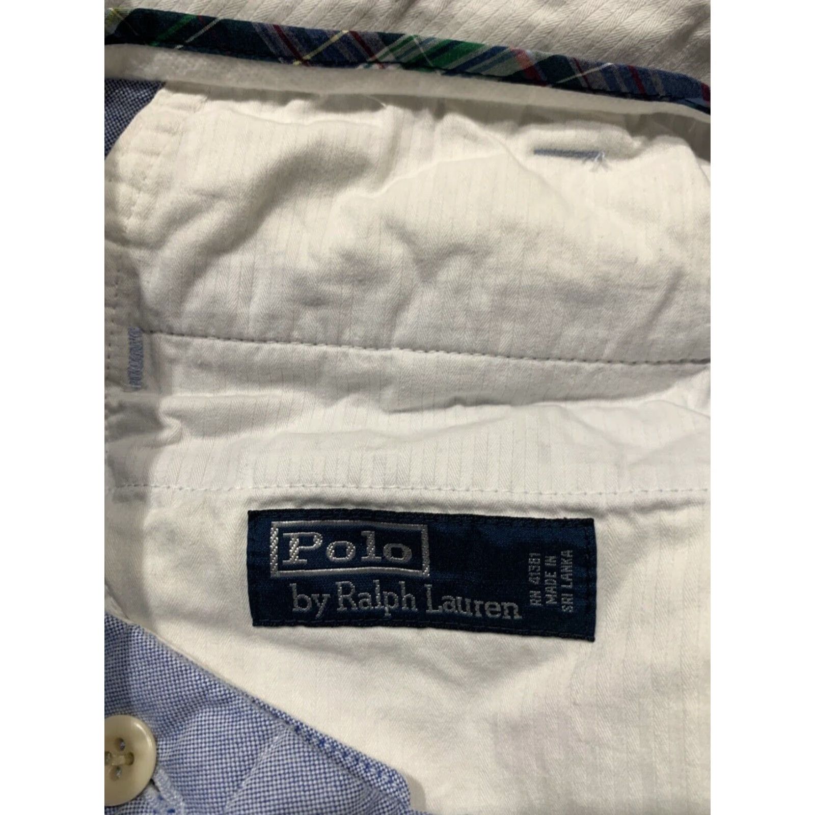Polo Ralph Lauren Polo Ralph Lauren Chino Pants Mens 36x32 Classic Fit Straight Leg Cotton Blue Preppy Casual Size US M / EU 48-50 / 2 - 7 Thumbnail