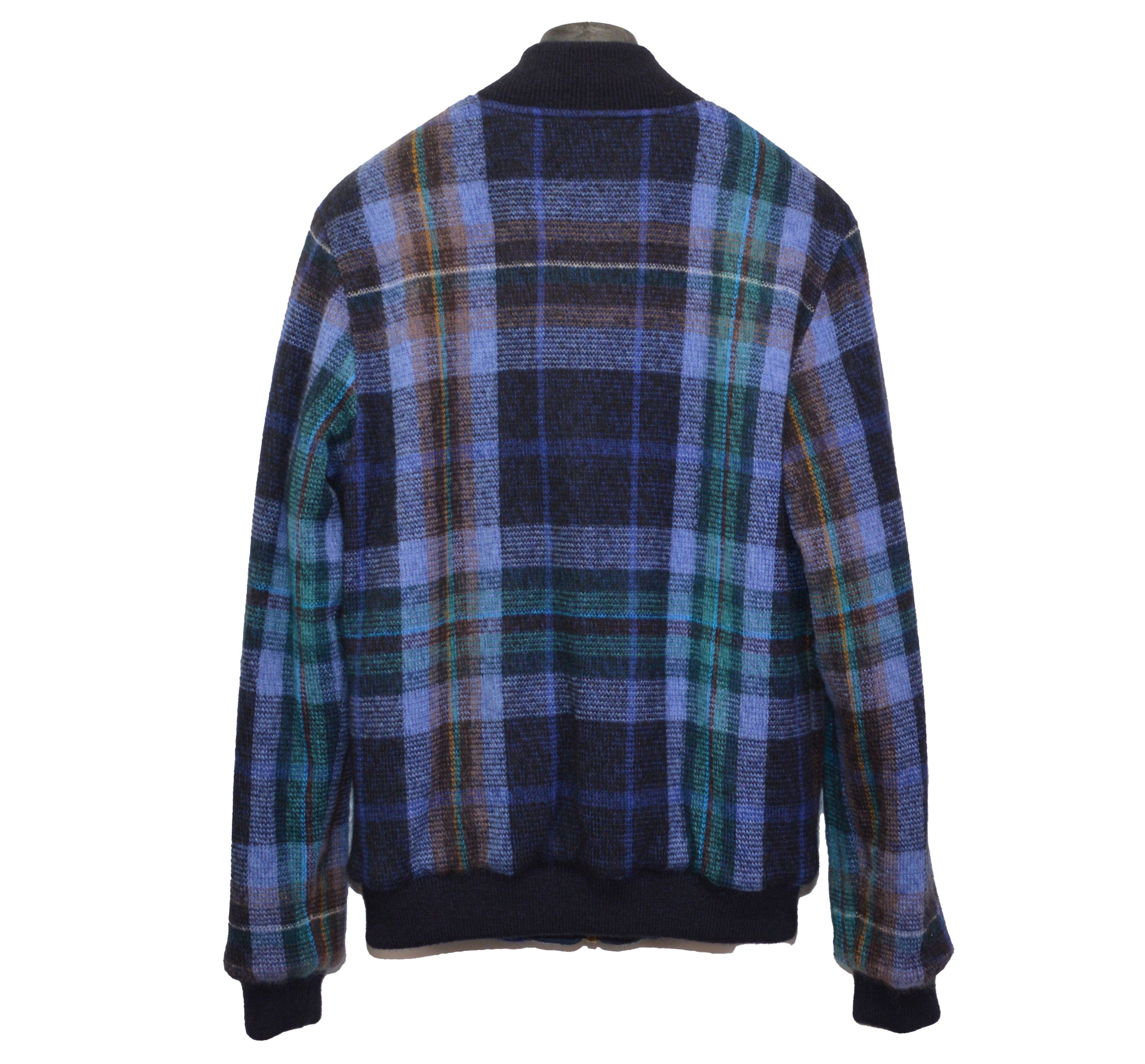 Missoni Men's Missoni Reversible Bomber Jacket XL Blue Italy Size US XL / EU 56 / 4 - 10 Thumbnail