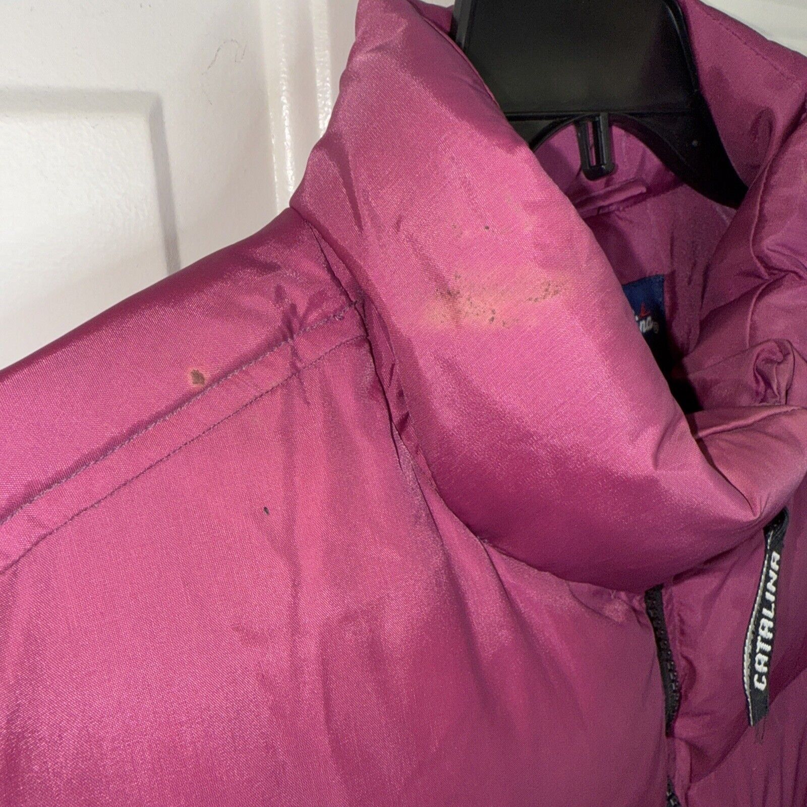 Catalina Catalina Outerwear Puffer Vest Women's XL Raspberry Pink Size XL / US 12-14 / IT 48-50 - 4 Thumbnail