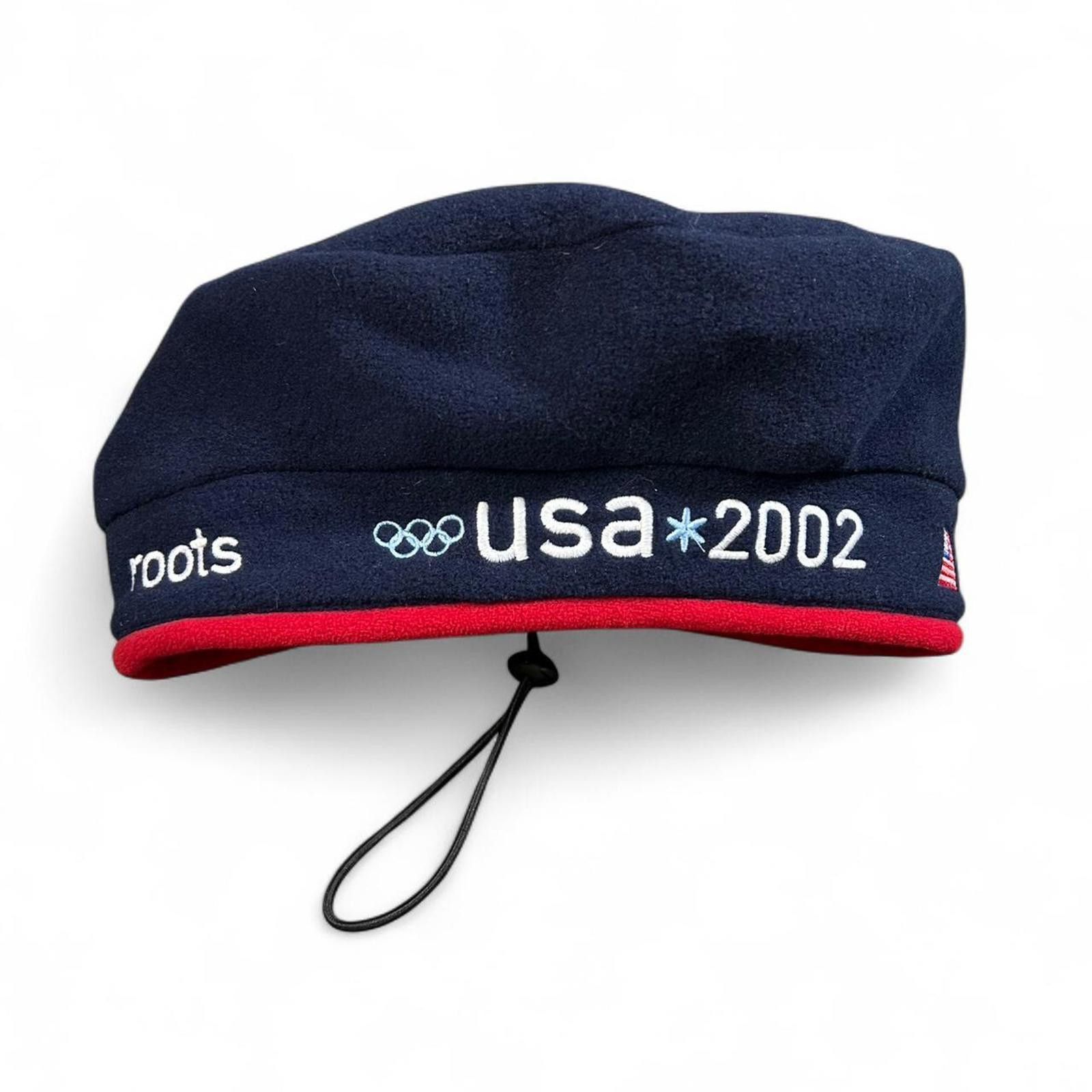 Roots 2002 Team USA Olympics Roots Beret Cap Winter Salt Lake City Size ONE SIZE - 1 Thumbnail
