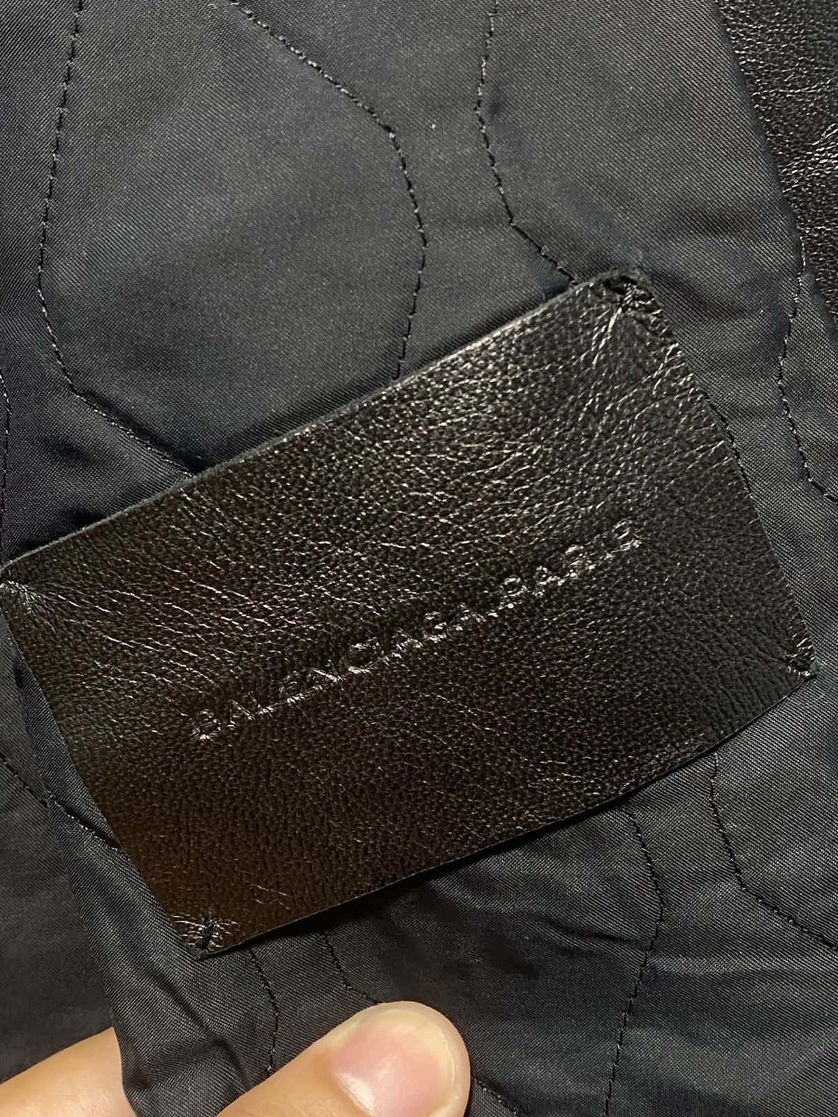 Balenciaga BALENCIAGA Biker Leather Jacket❗️ Size US S / EU 44-46 / 1 - 12 Thumbnail
