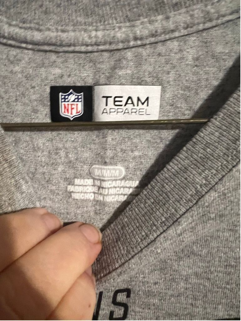 NFL Men's NFL Team Apparel New Orleans Saints Grey Gold Tee M Size US M / EU 48-50 / 2 - 3 Thumbnail