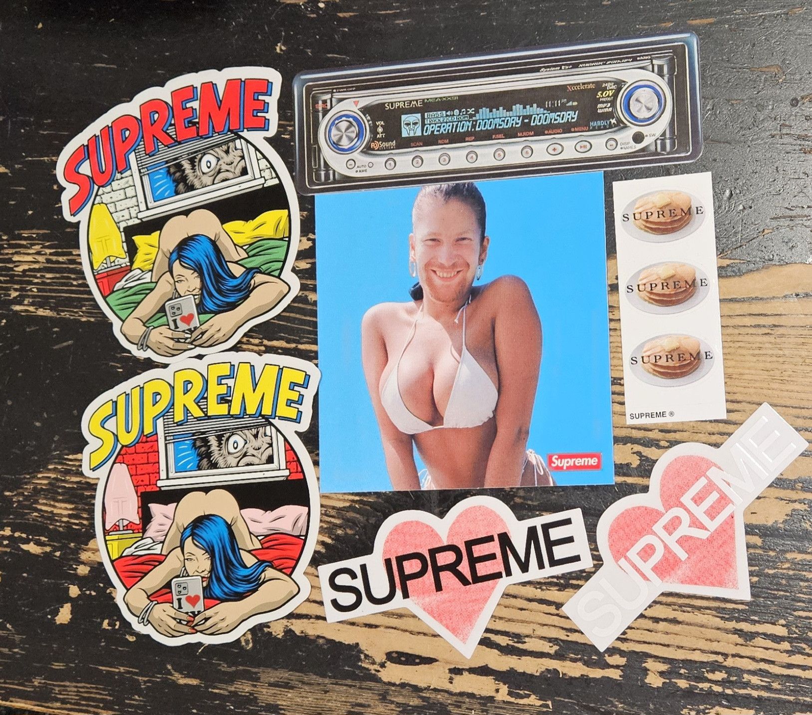 Supreme SS25 Aphex Twin Stickers | Grailed