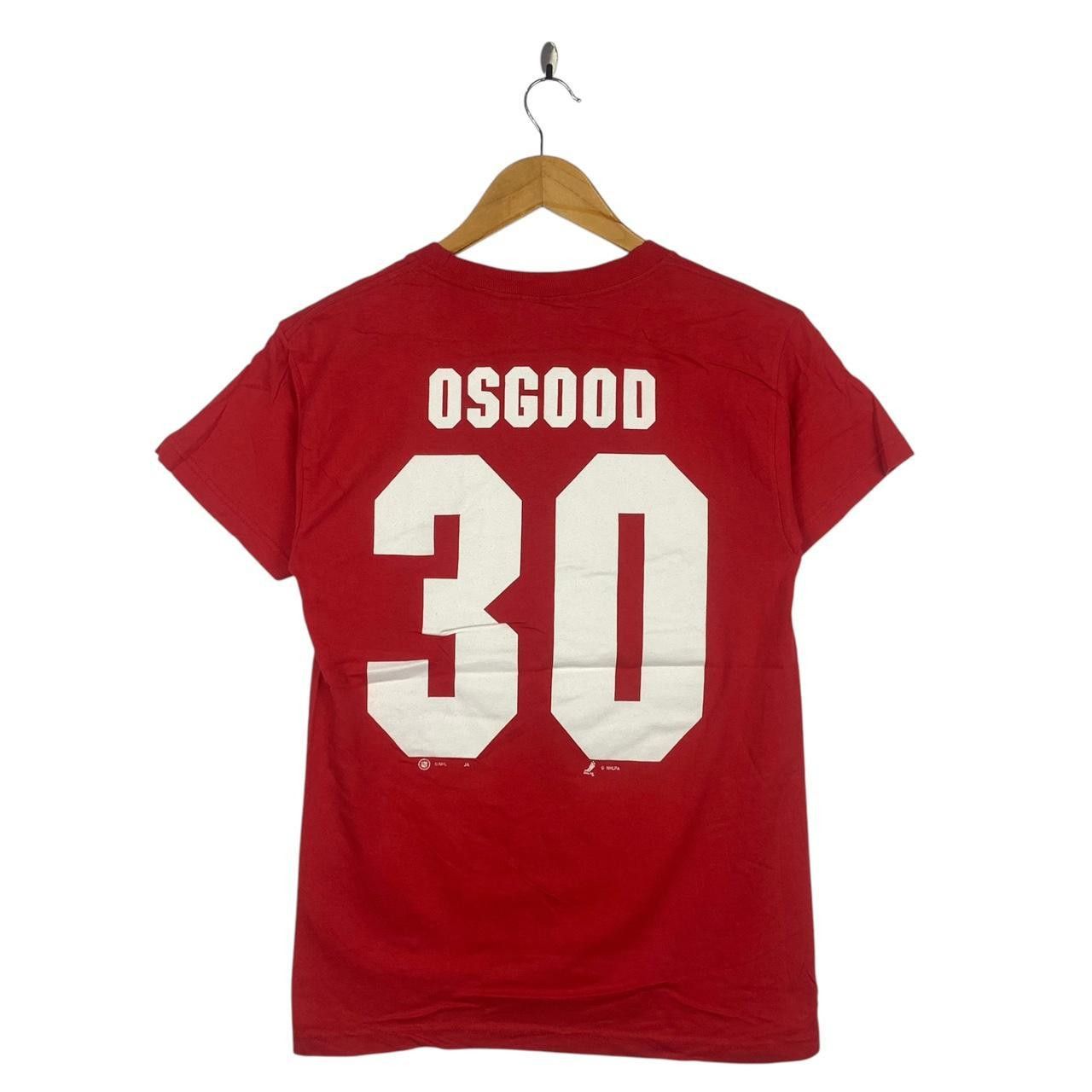 Vintage Vintage NHL DETROIT RED WINGS Chris Osgood Tee Shirt Top Size US L / EU 52-54 / 3 - 4 Thumbnail