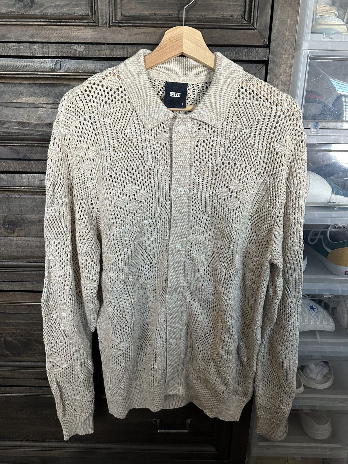 Kith Kith Tilden Crochet Button Down 