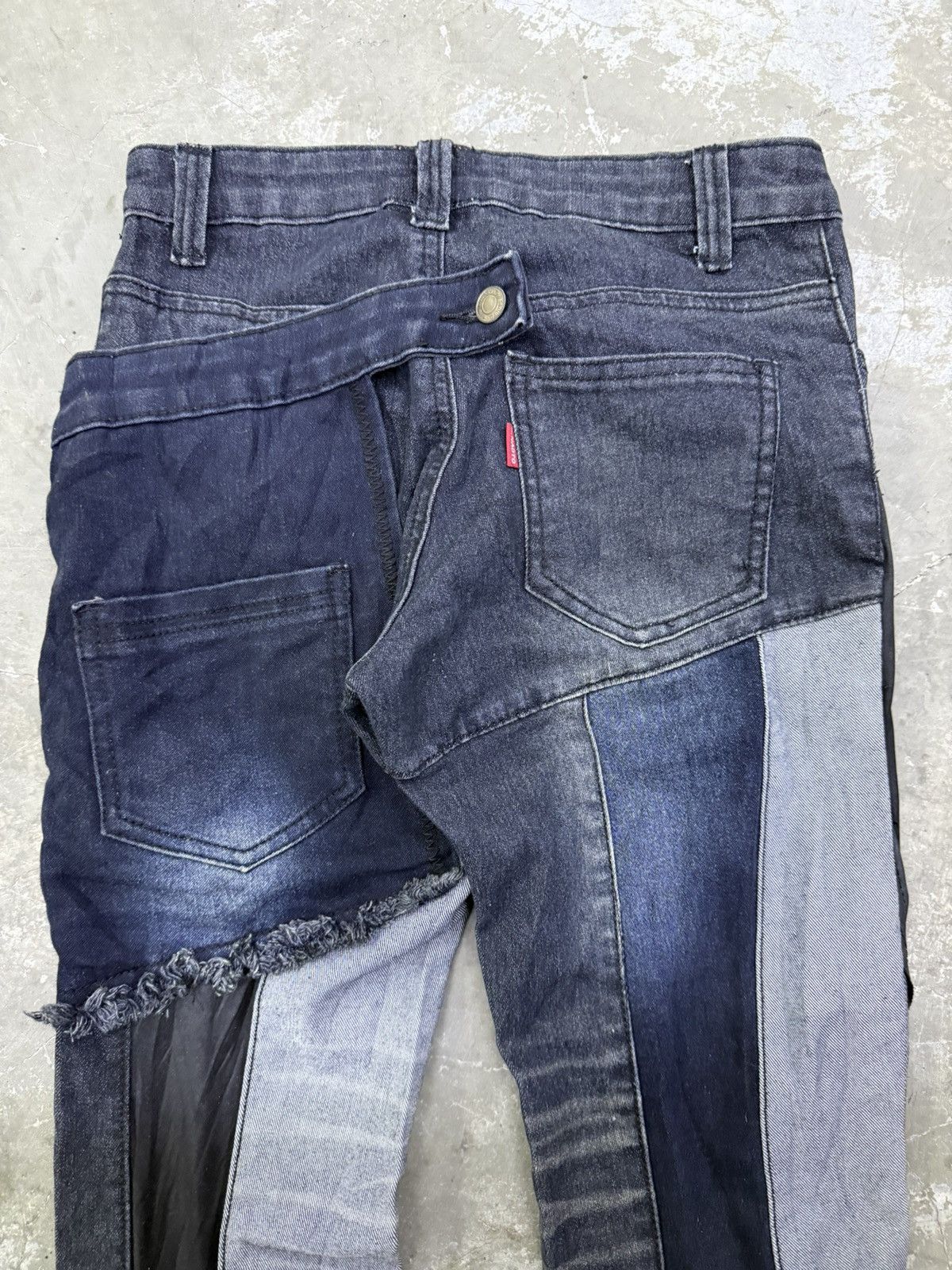 If Six Was Nine H.anarchy H.naoto Punk style denim pants Size US 27 - 6 Thumbnail