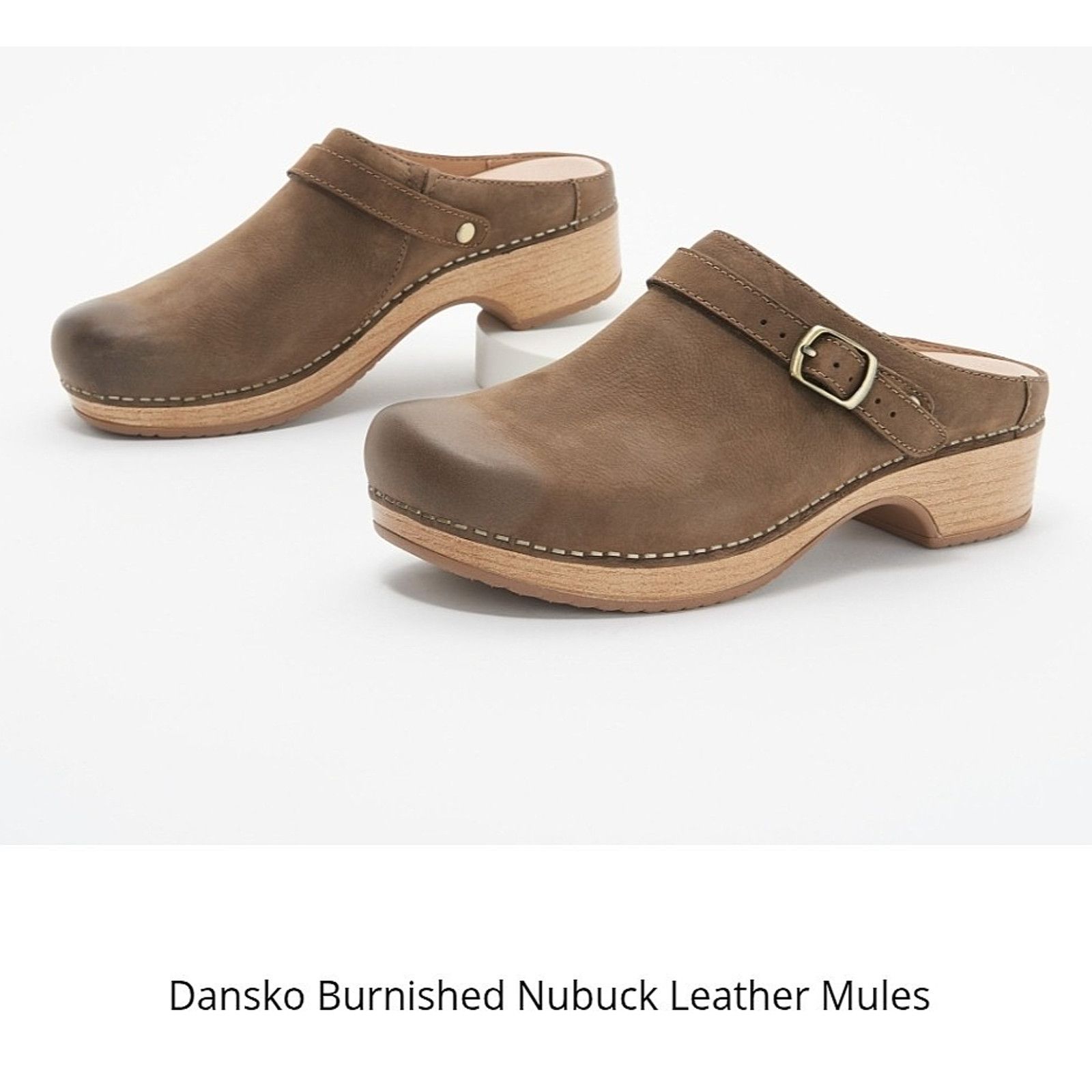 Dansko Dansko Burnish Leather Women Clogs Mules Size US 9.5 / EU 40 Size US 9.5 / IT 39.5 - 1 Thumbnail