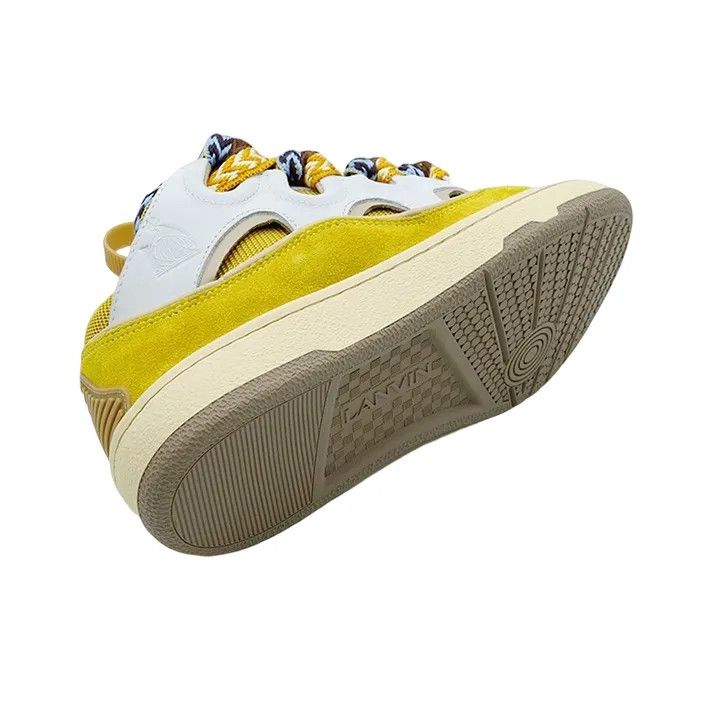 Lanvin o1w1db11124 Curb Skateboard Low Top Sneakers in Multicolor Size US 8 / IT 38 - 5 Thumbnail