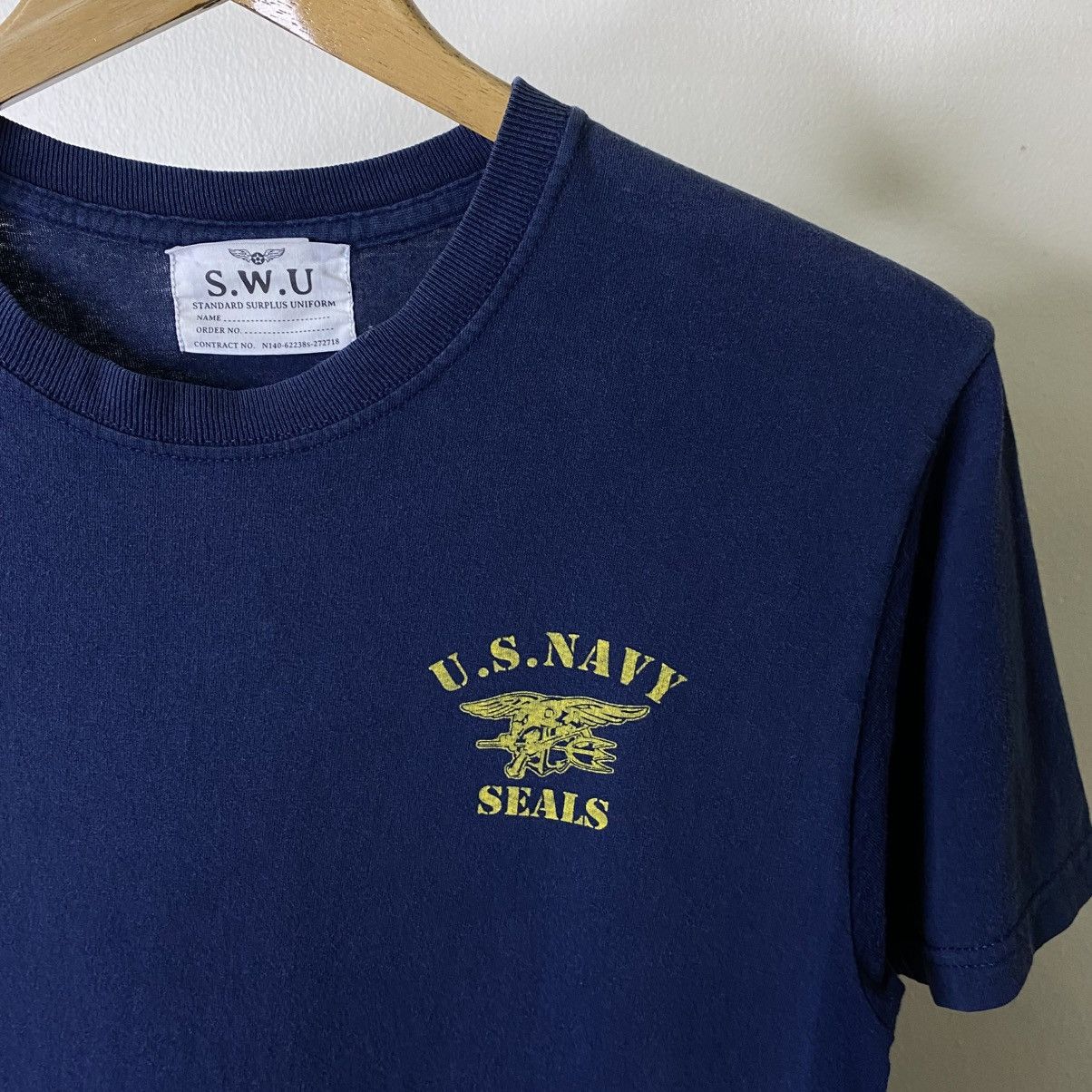 Surplus Research Surplus S.W.U US Navy Seals T Shirt Size US S / EU 44-46 / 1 - 6 Thumbnail