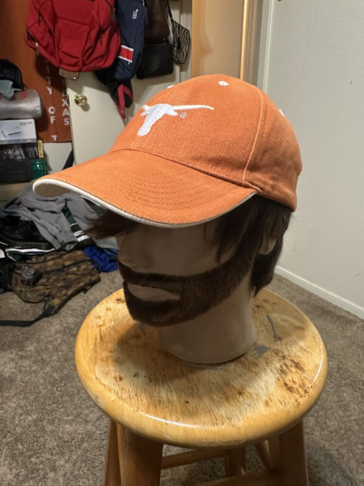 NCAA Vintage NCAA Texas Longhorns “burnt orange” hat 90s Size ONE SIZE - 6 Thumbnail