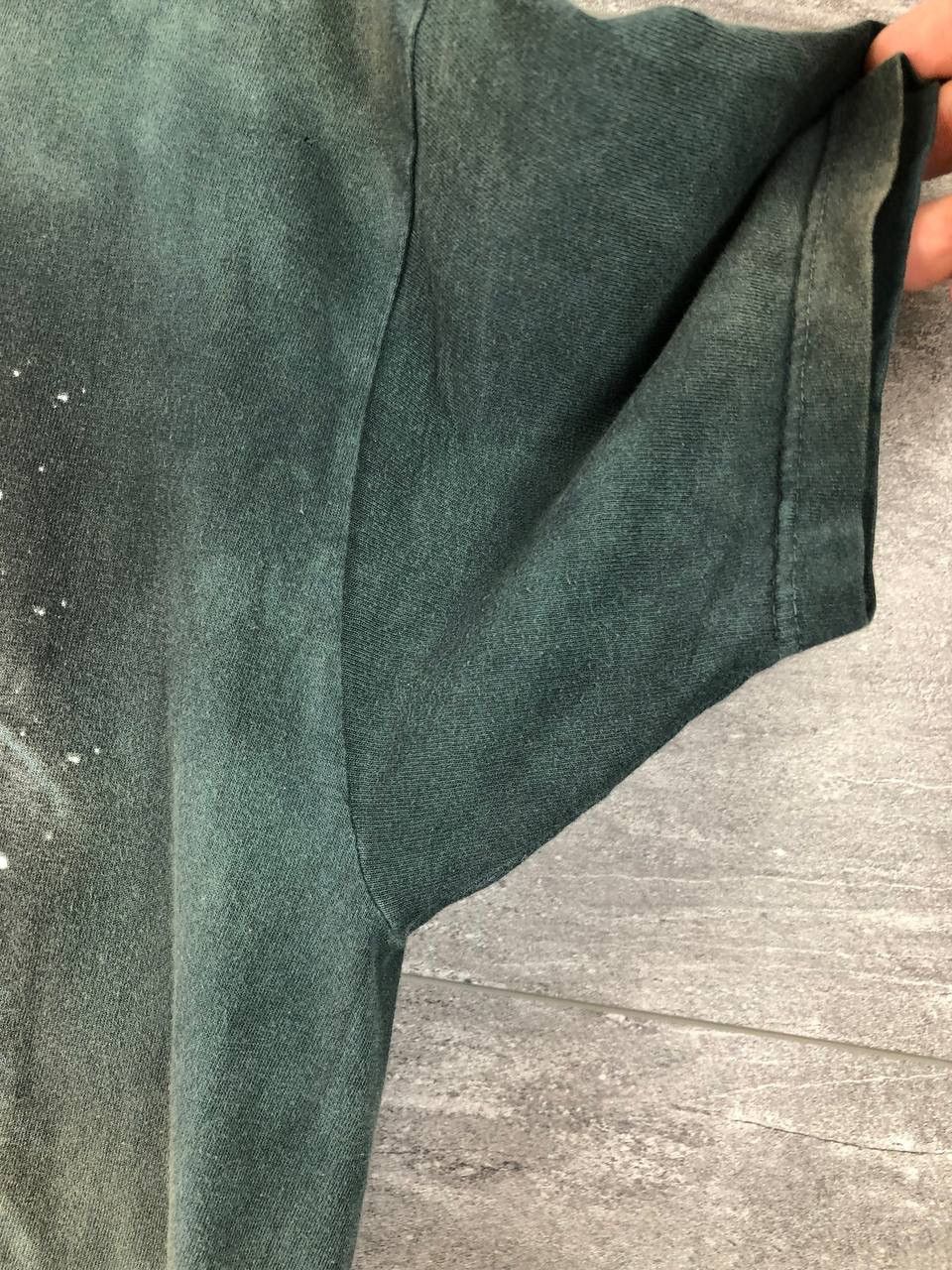 The Mountain Vintage 00’ Mountain Green Tie Dye HOWLING WOLF MOON Shirt Size US L / EU 52-54 / 3 - 6 Thumbnail