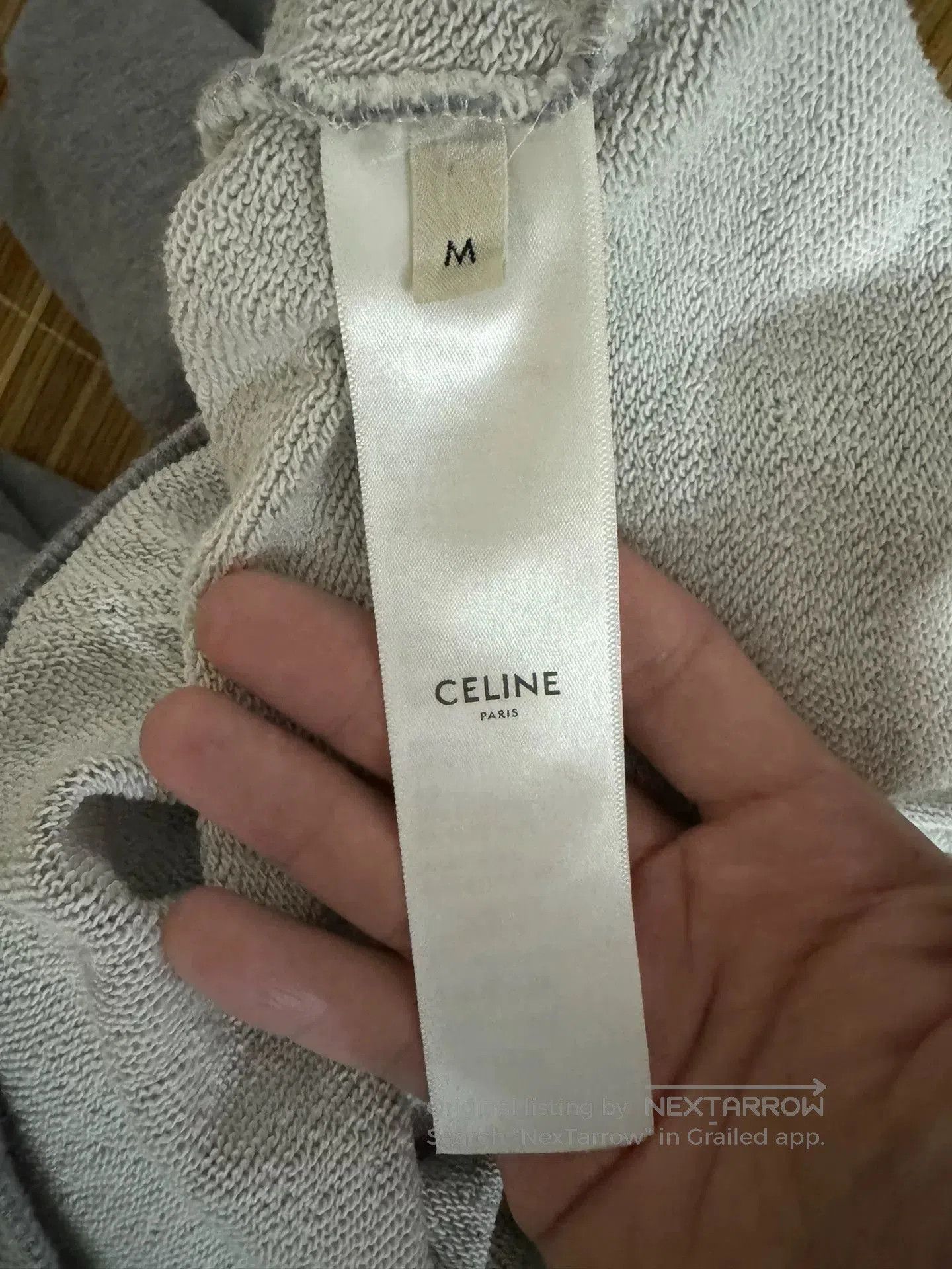Other celine logo hoodie in gray color. Size US M / EU 48-50 / 2 - 4 Thumbnail