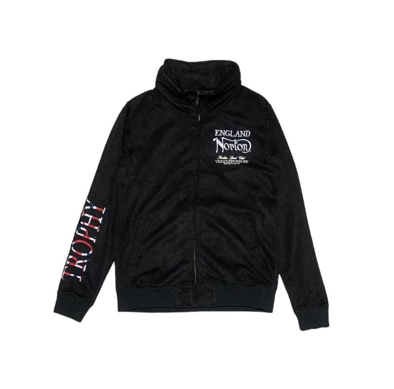 image of Vintage Norton Motocyle Jacket in Black, Men's (Size Medium)