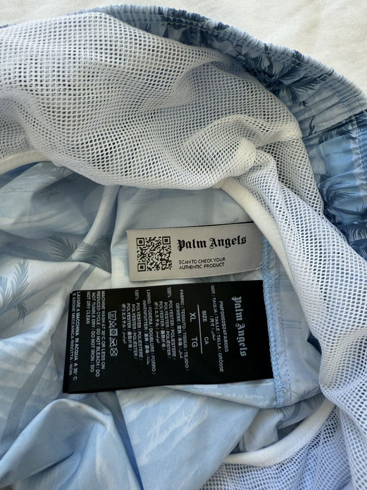 Palm Angels Palm Angeles Swimshort Size US 34 / EU 50 - 4 Thumbnail