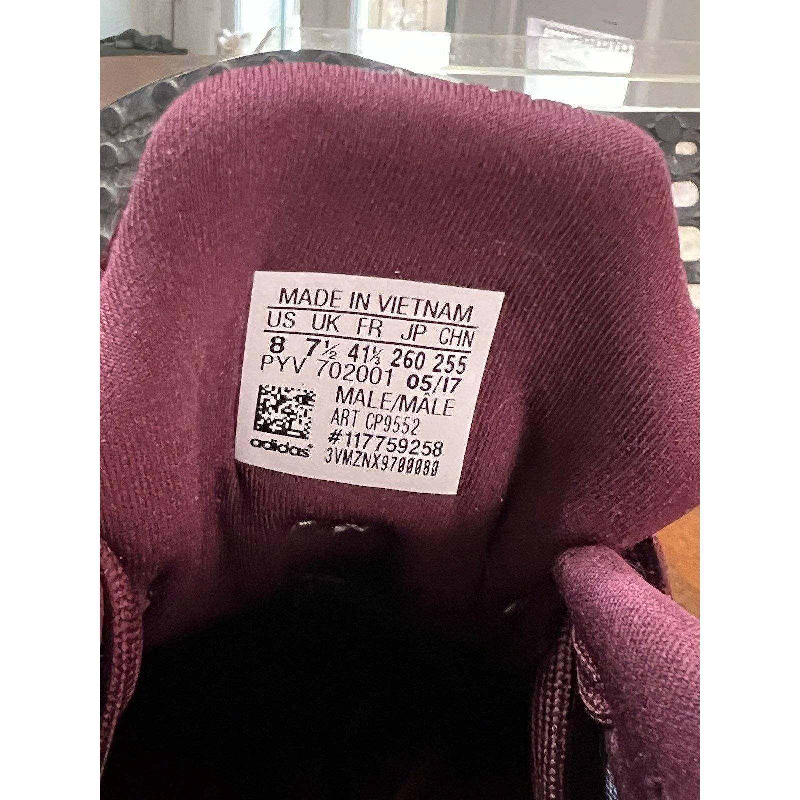 Adidas Adidas Response Boost LT Men’s Burgundy Running Shoes Size 8 Size US 8 / EU 41 - 5 Thumbnail