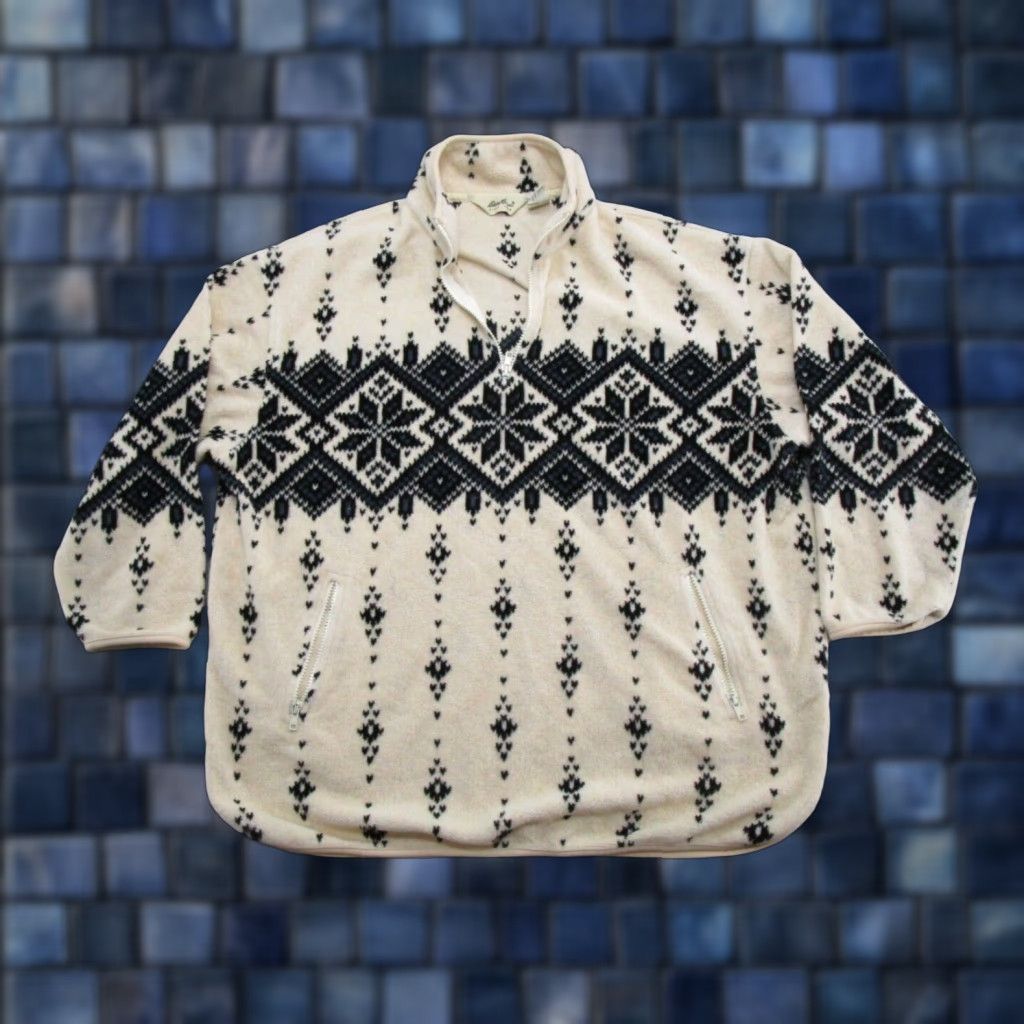 Eddie Bauer Eddie Bauer VTG Y2K Jacket Women’s Nordic Sherpa Fleece Pullover Aztec SZ XL Size XL / US 12-14 / IT 48-50 - 1 Thumbnail