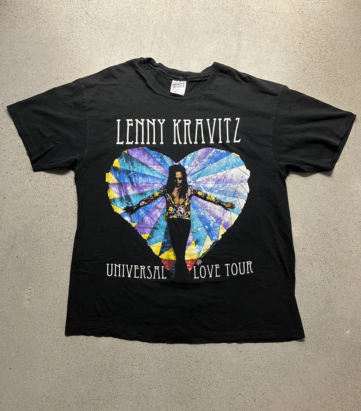 Vintage 1993 Lenny Kravitz Universal Love Tour Tee Shirt