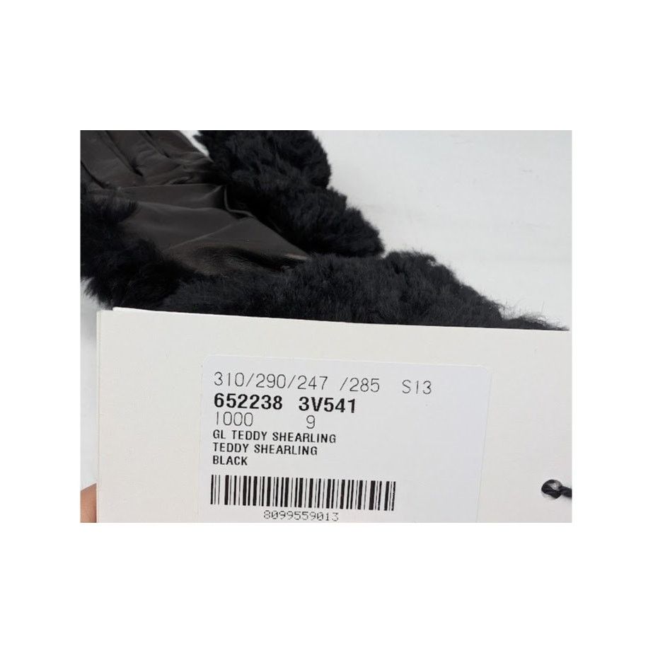 Bottega Veneta o1rshd1 Size: 9 / Gloves Teddy Shearling in Black Size ONE SIZE - 14 Thumbnail