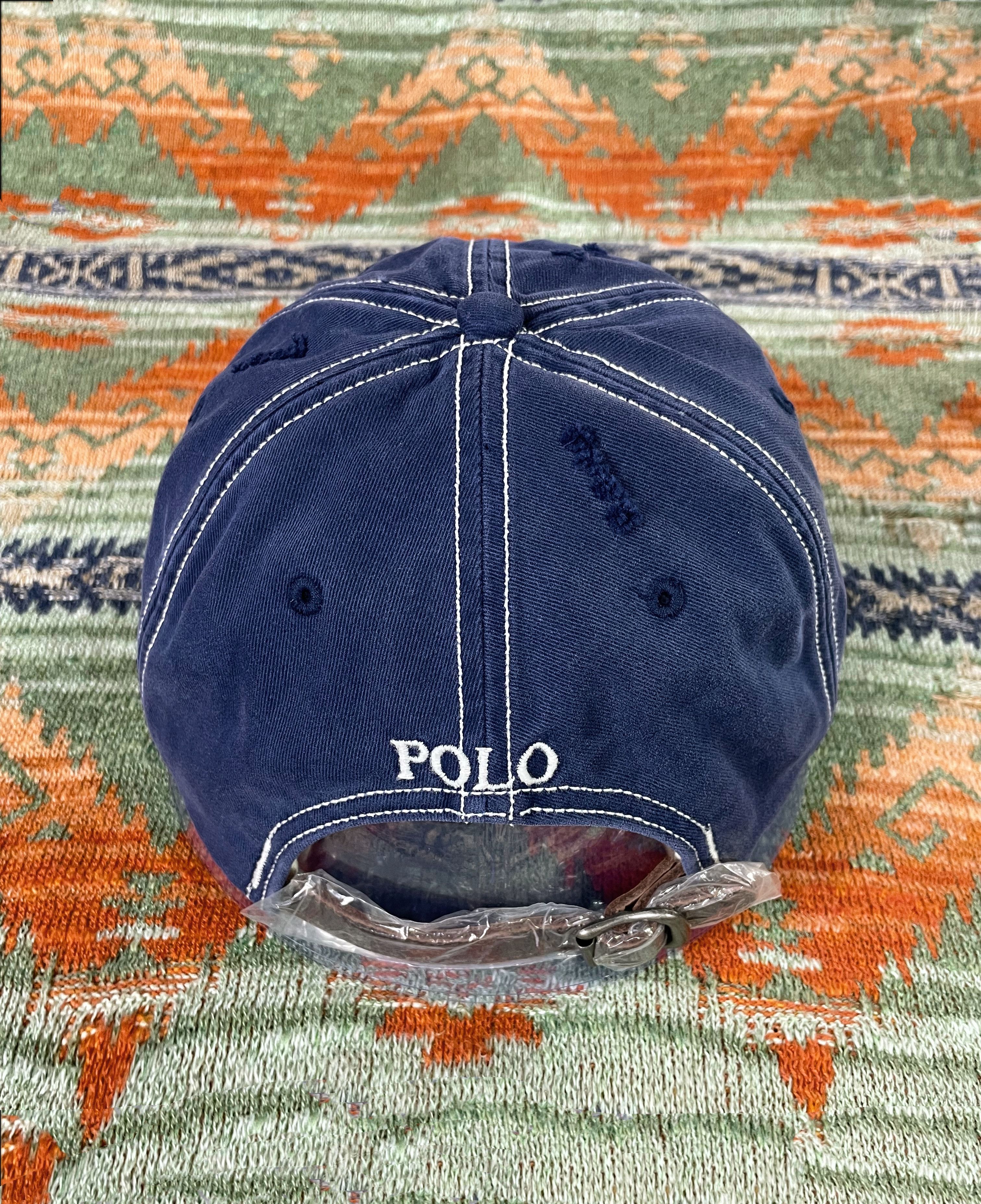 Polo Ralph Lauren Polo Ralph Lauren Pony Thick Baseball Cap Hat Size ONE SIZE - 5 Thumbnail