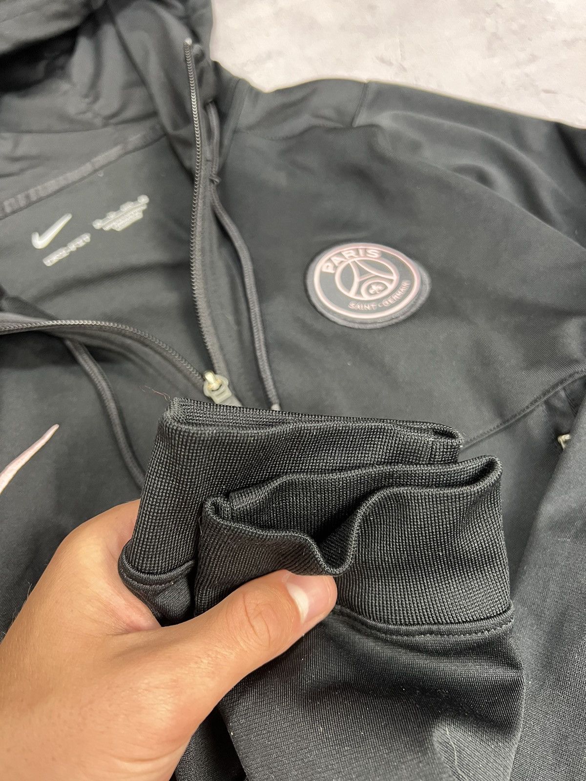 Nike Nike PSG Zip Up Hoodie Drill Y2k Size US XS / EU 42 / 0 - 6 Thumbnail