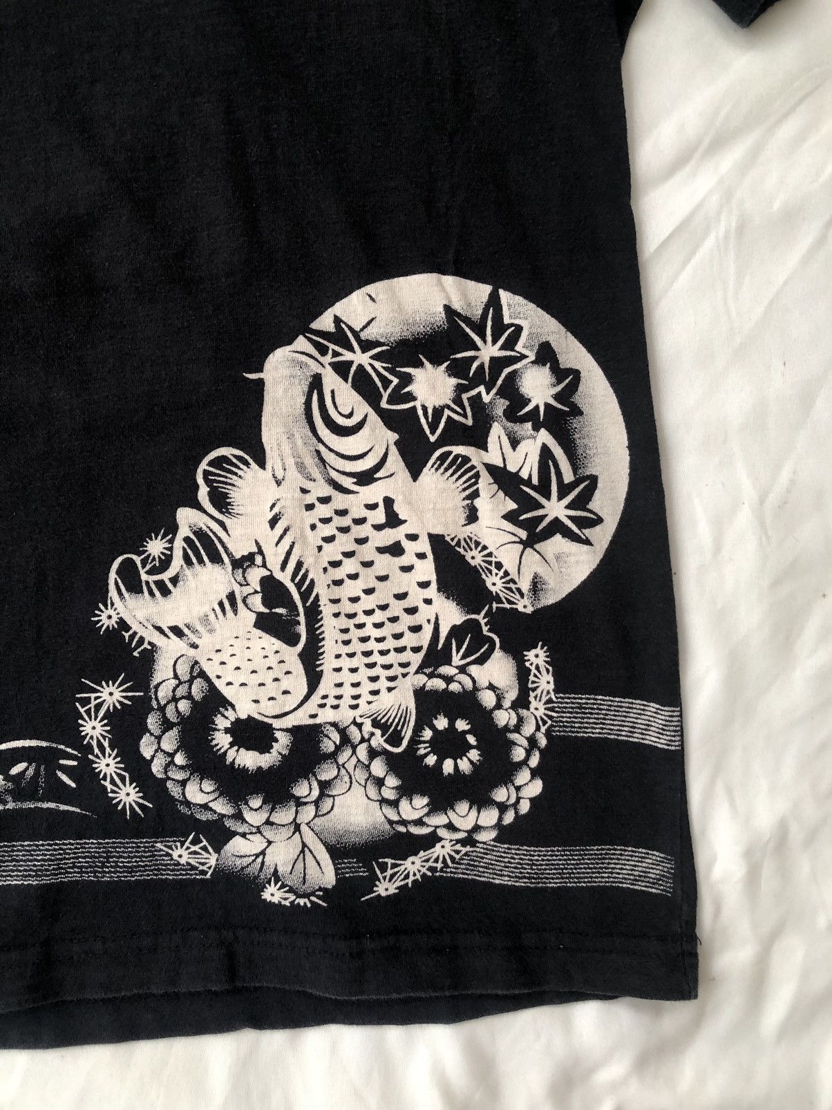 Le Grande Bleu (L.G.B.) Poem Gothic Koi Fish japan Sukajan Style Size US M / EU 48-50 / 2 - 8 Thumbnail