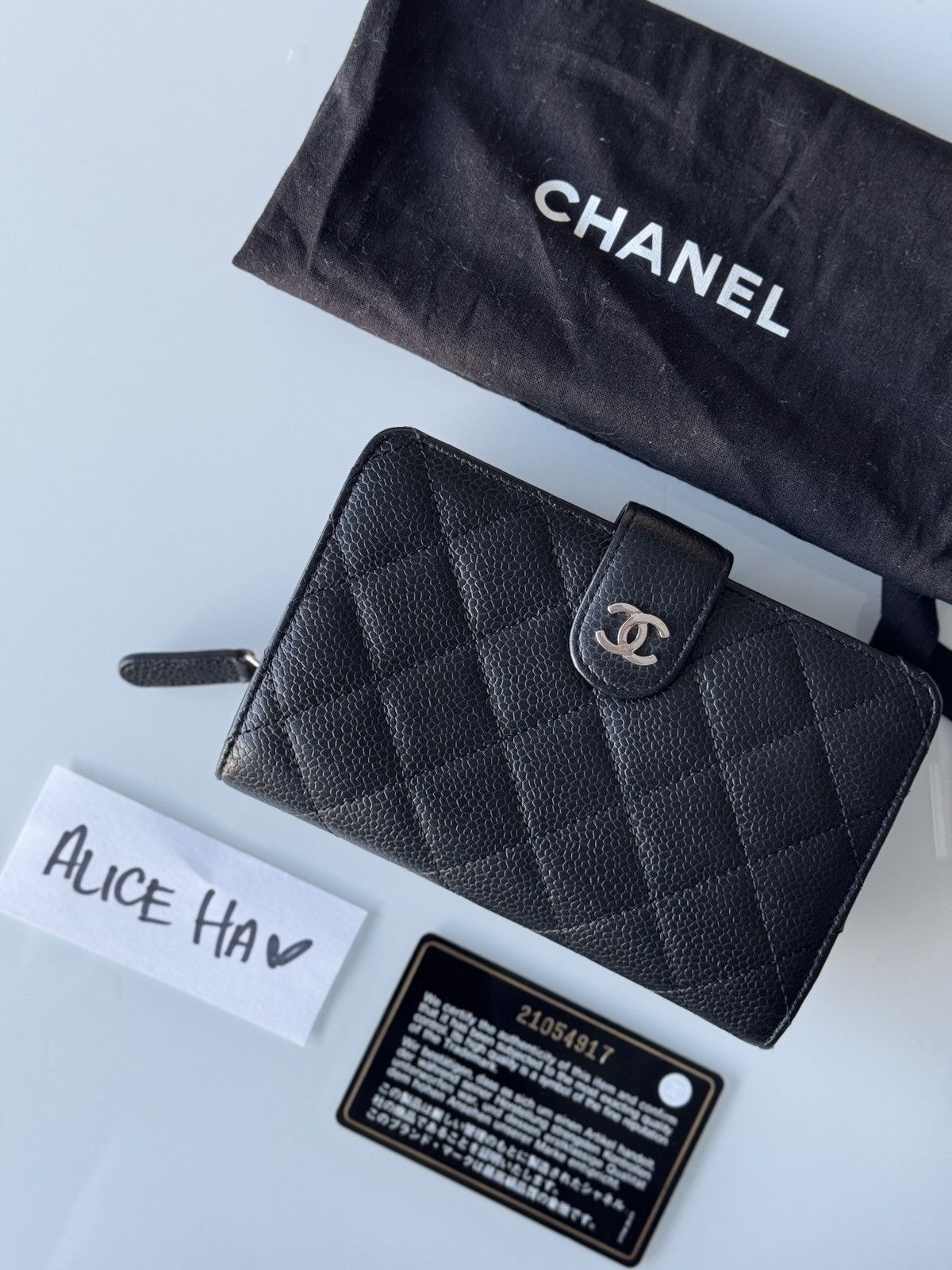 Chanel Chanel Caviar French Wallet Size ONE SIZE - 1 Thumbnail