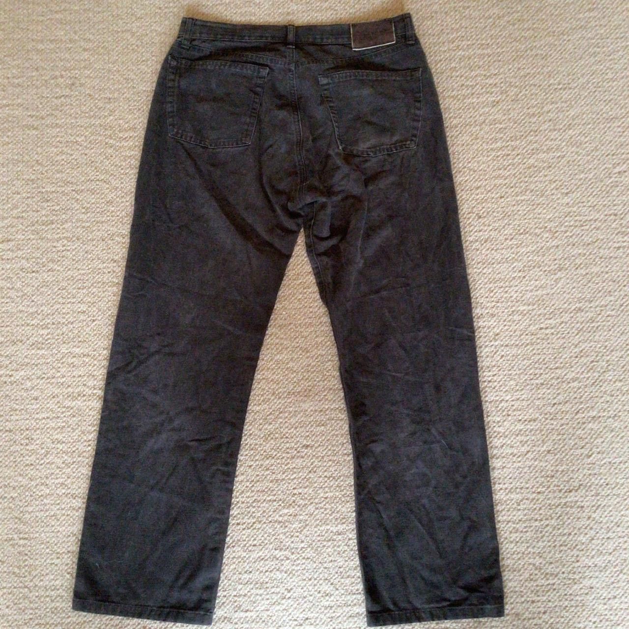 Other Thomas Burberry Brown Chequered Jeans Size US 30 / EU 46 - 2 Thumbnail