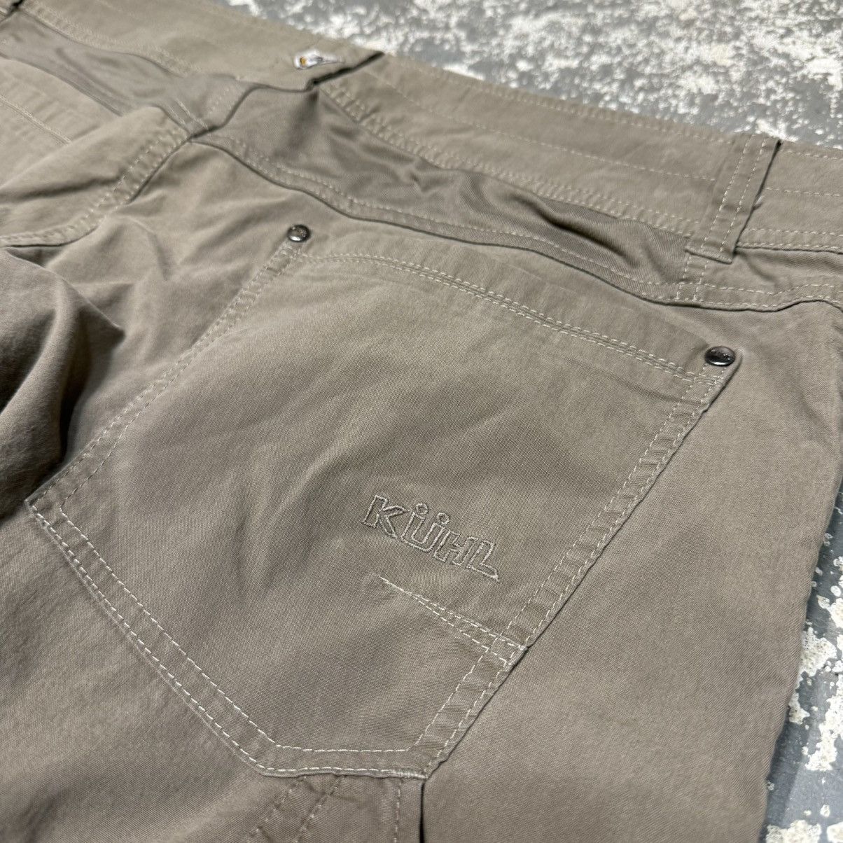 Kuhl Kuhl Vintage Radikl Cargo Utility Hiking Outdoor Pants Size US 38 / EU 54 - 13 Thumbnail
