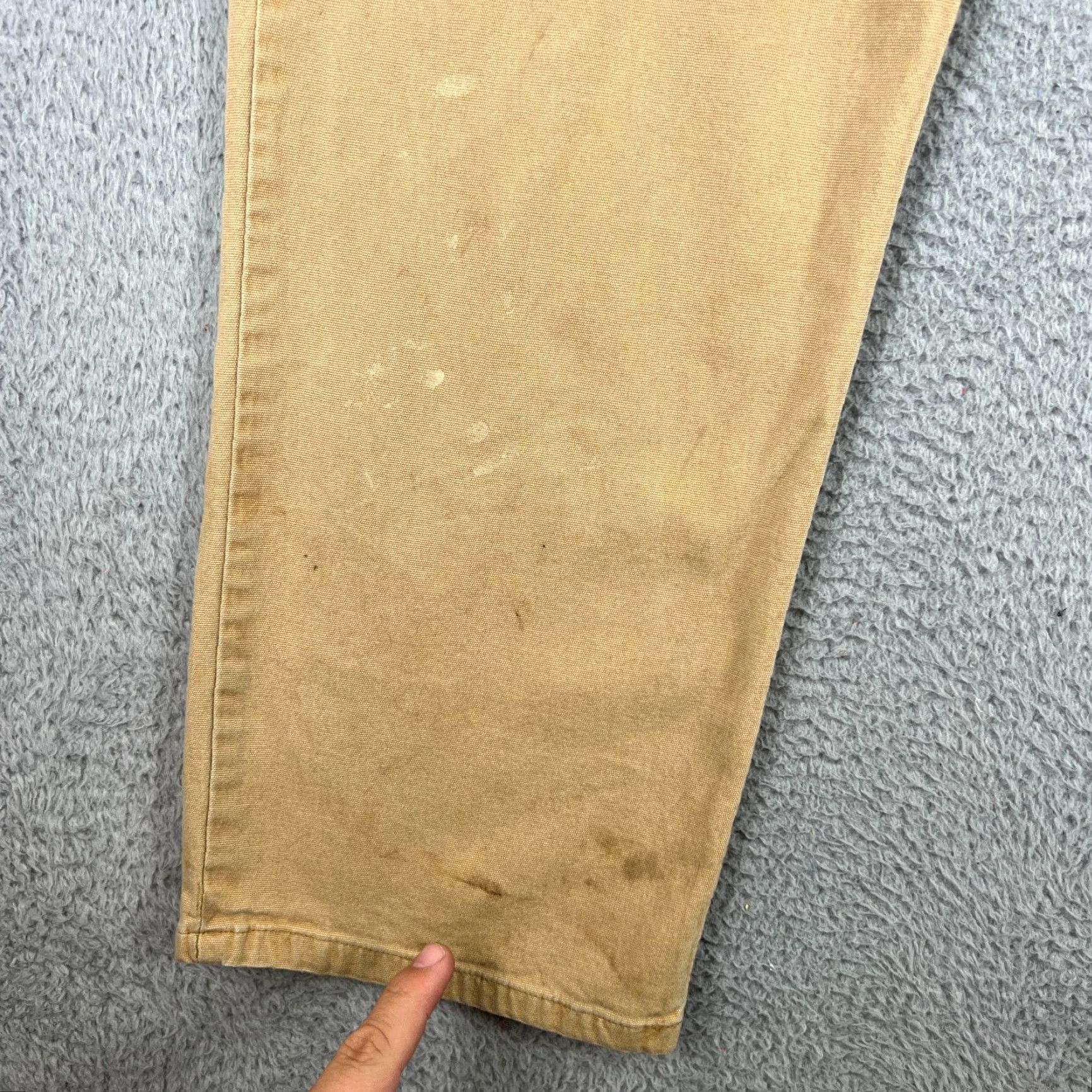 Carhartt Vintage Carhartt Men’s Pants 38x30 Tan Relaxed Fit Workwear Khakis Men's Clothing Size US 38 / EU 54 - 2 Thumbnail
