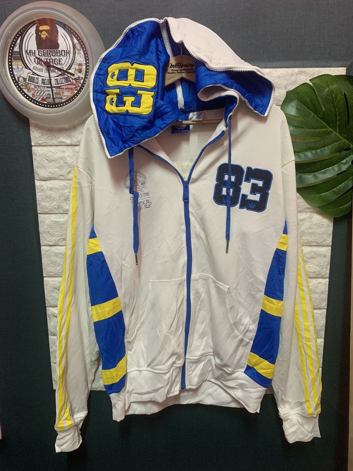Adidas × Vintage RARE!! Sweater Hoodies ADIDAS X star Wars Size US L / EU 52-54 / 3 - 1 Thumbnail