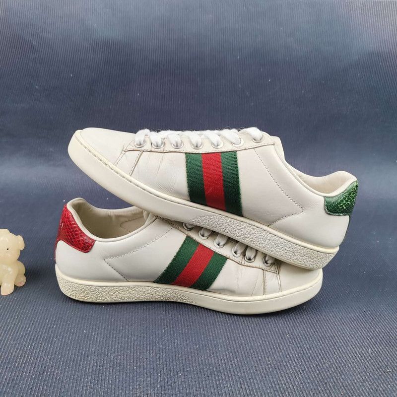 Gucci Gucci Ace Embroidered Fashion Sneakers for Women Size US 5 / IT 35 - 7 Thumbnail