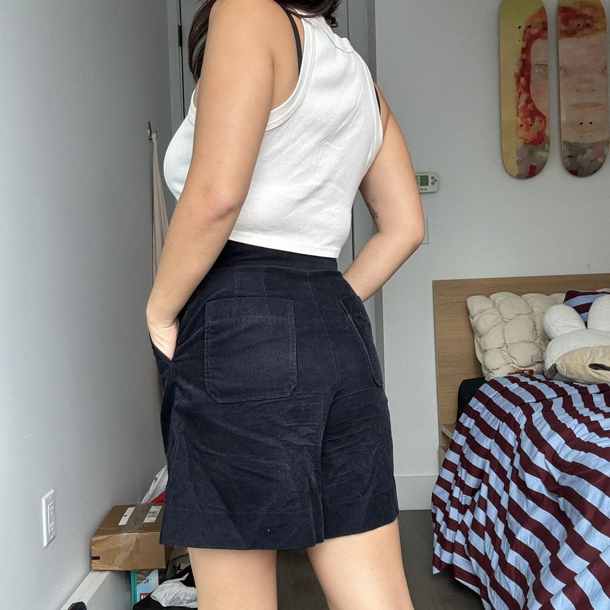 A.P.C. Corduroy coulotte Size 26" / US 2 / IT 38 - 2 Thumbnail