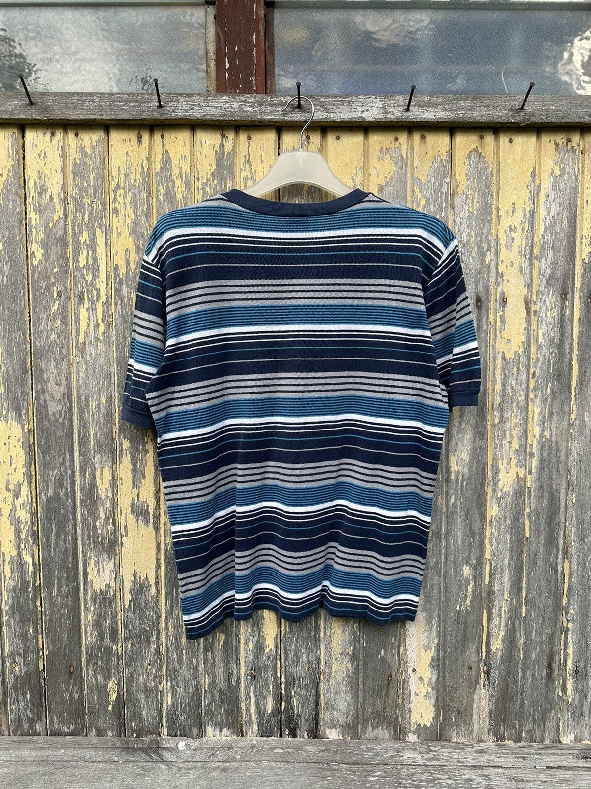 Missoni Vintage Missoni Sport Italy Stripe TShirt A526 Size US M / EU 48-50 / 2 - 4 Thumbnail