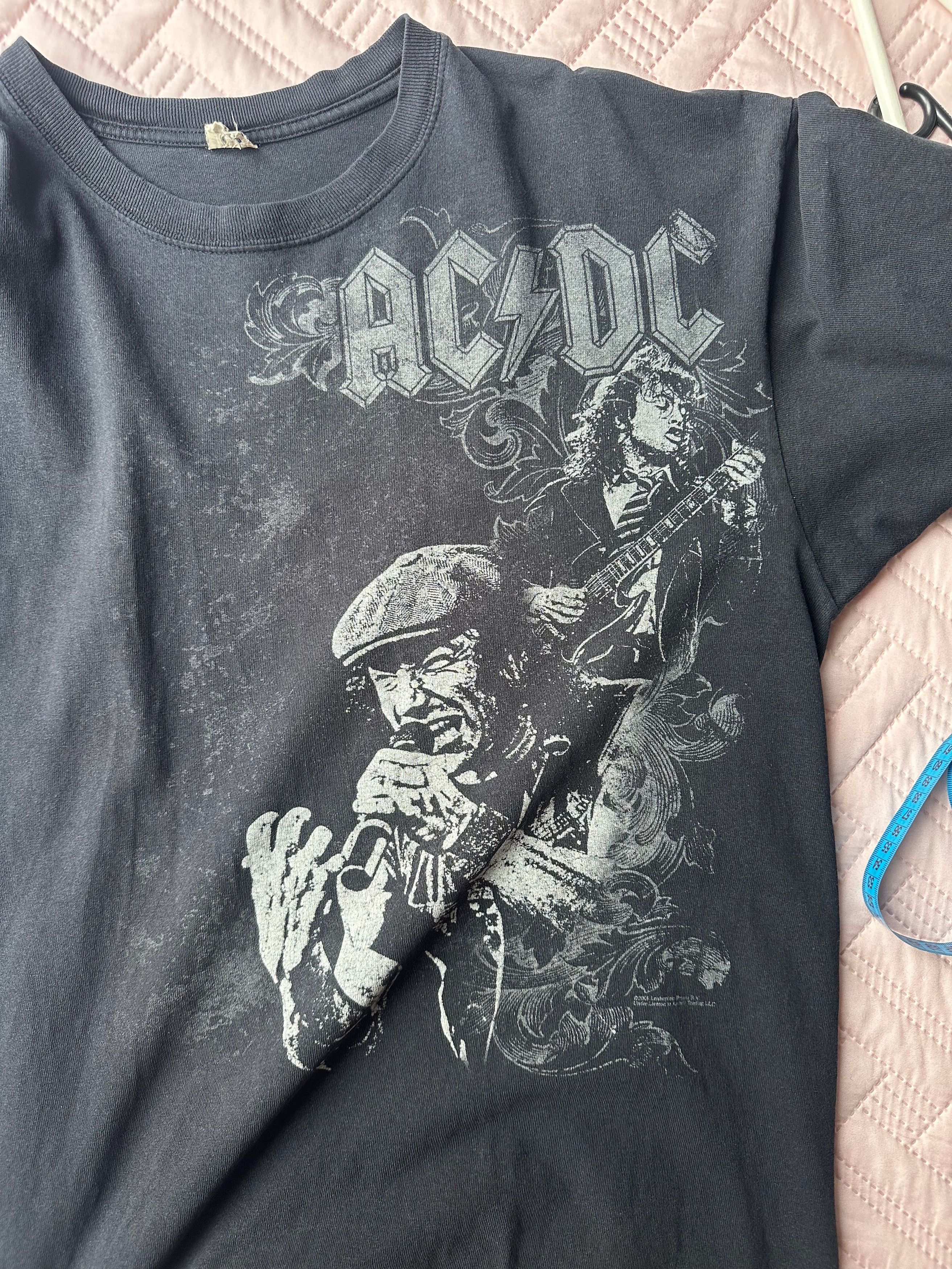 AC/DC ANVIL AC/DC - Brain Johnson & Angus Young band tee Size US XL / EU 56 / 4 - 8 Thumbnail