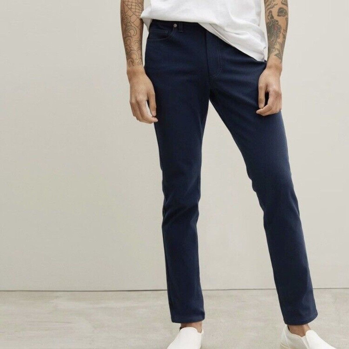 Everlane Everlane Pants 30X32 Performance 5 Pocket Dark Navy NEW Size US 30 / EU 46 - 1 Thumbnail