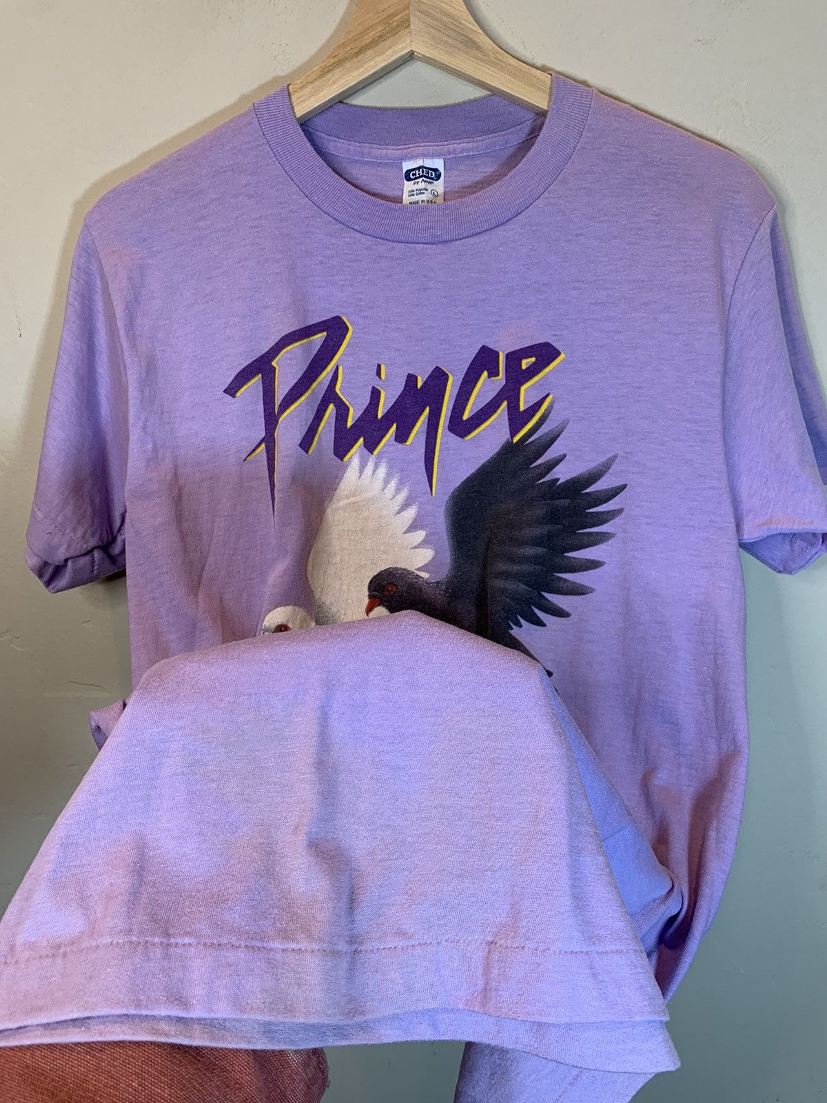 Band Tees RARE* Vintage 1984 Prince The Revolution Single Stitch Shirt Size US L / EU 52-54 / 3 - 6 Thumbnail