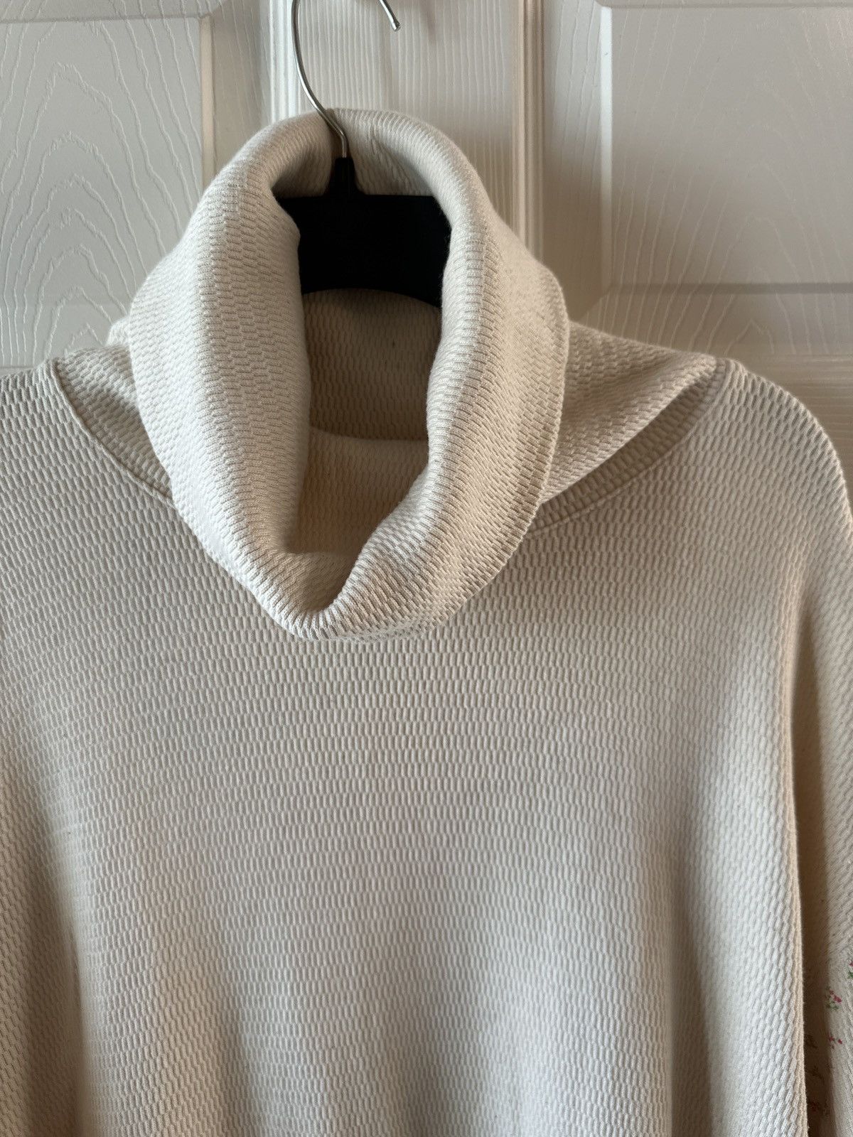 Kapital Kapital floral knit turtleneck long pullover Size US XXL / EU 58 / 5 - 3 Thumbnail