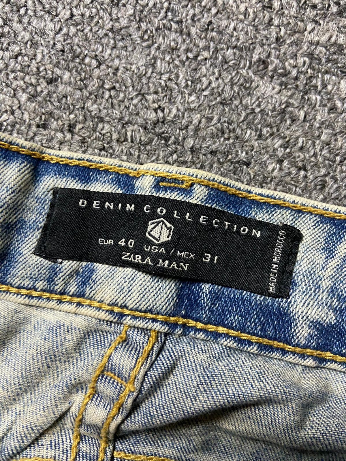 Zara Zara Man Denim Collection Skinny Jeans (165) Size US 31 - 3 Thumbnail