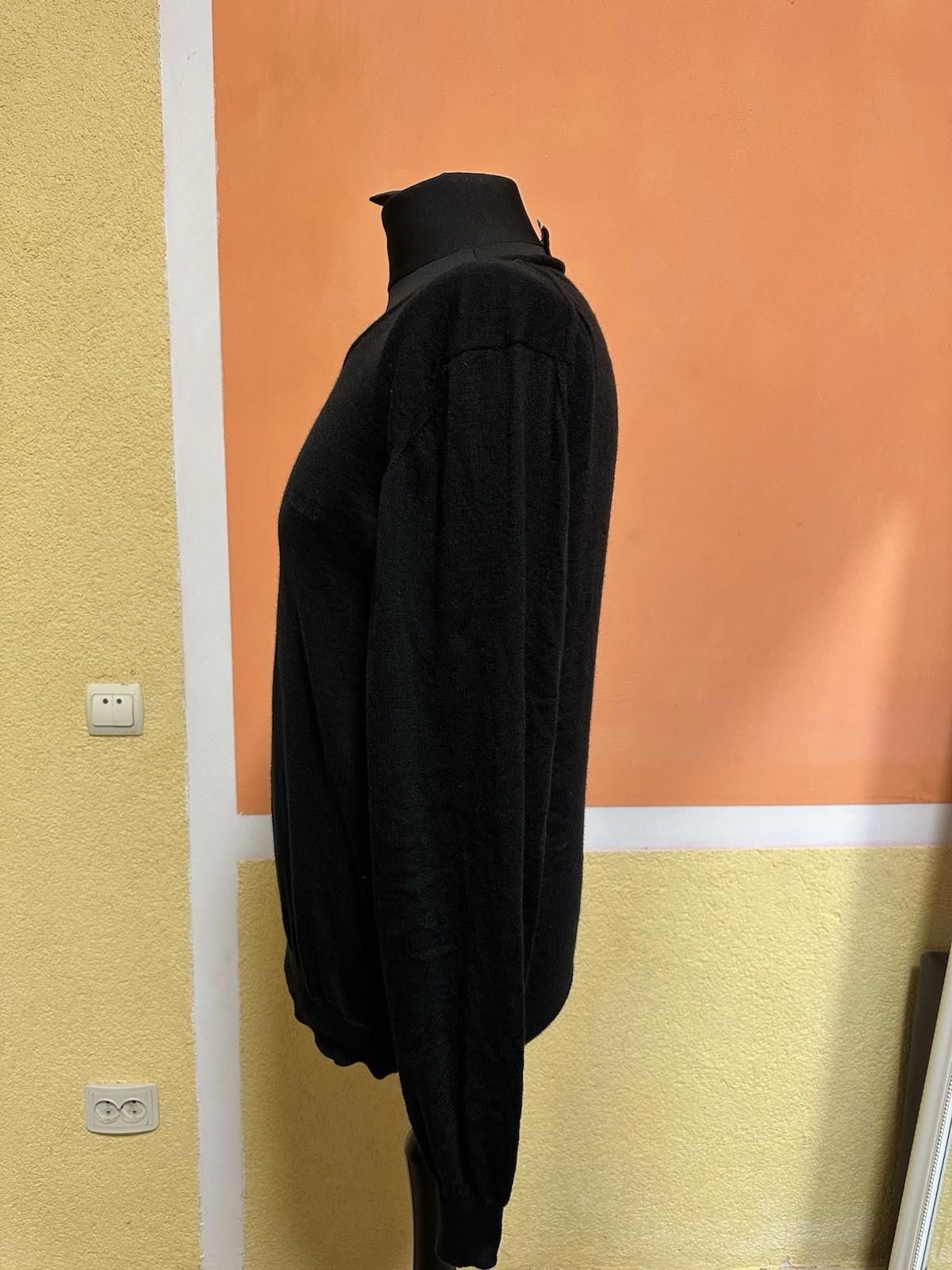 Versace Jeans Couture Versace Jeans Couture Logo Wool Sweater Vintage Black Size L Size US L / EU 52-54 / 3 - 5 Thumbnail