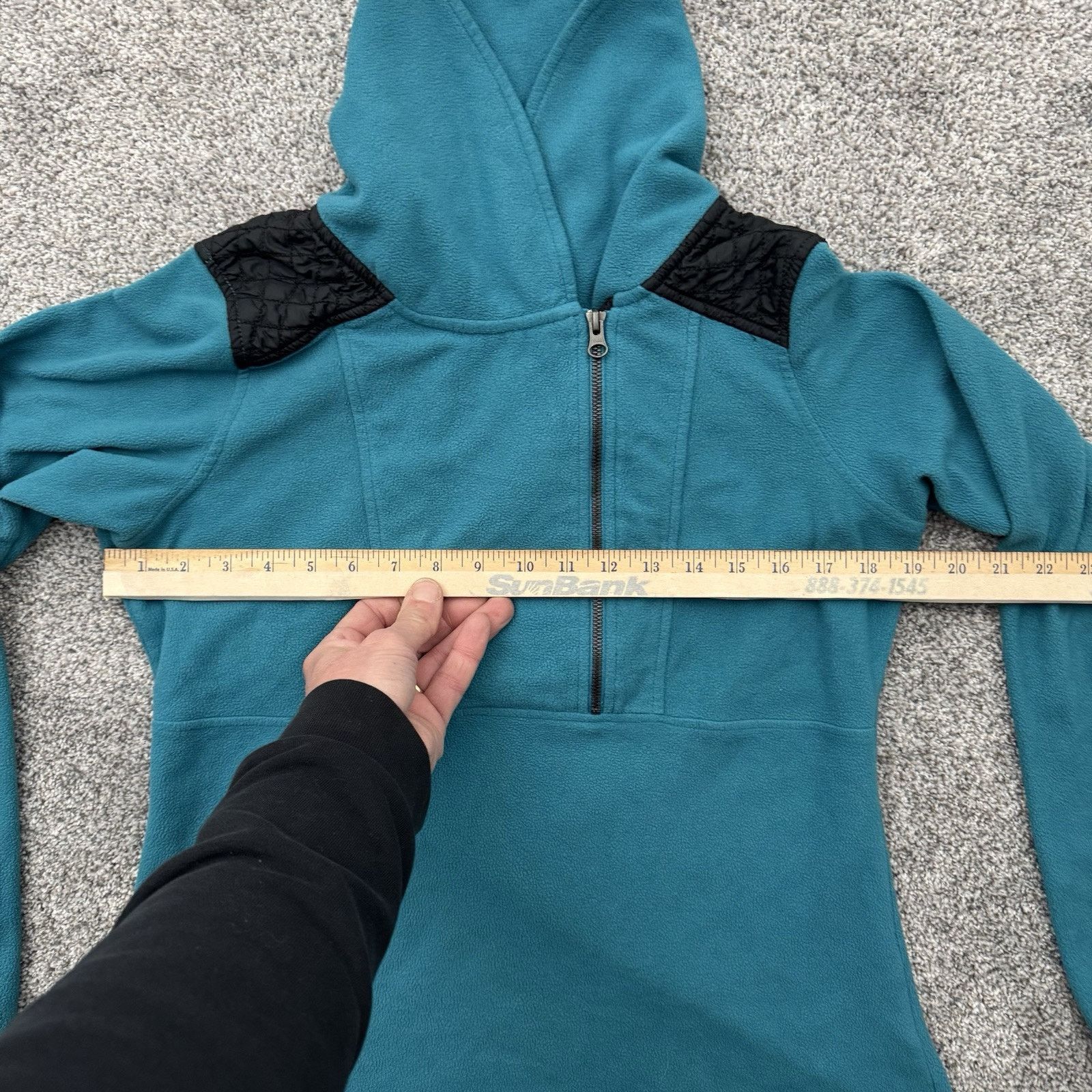 Columbia Columbia Fleece Coat Women Large High Neck Gorpcore Quilted Size L / US 10 / IT 46 - 3 Thumbnail