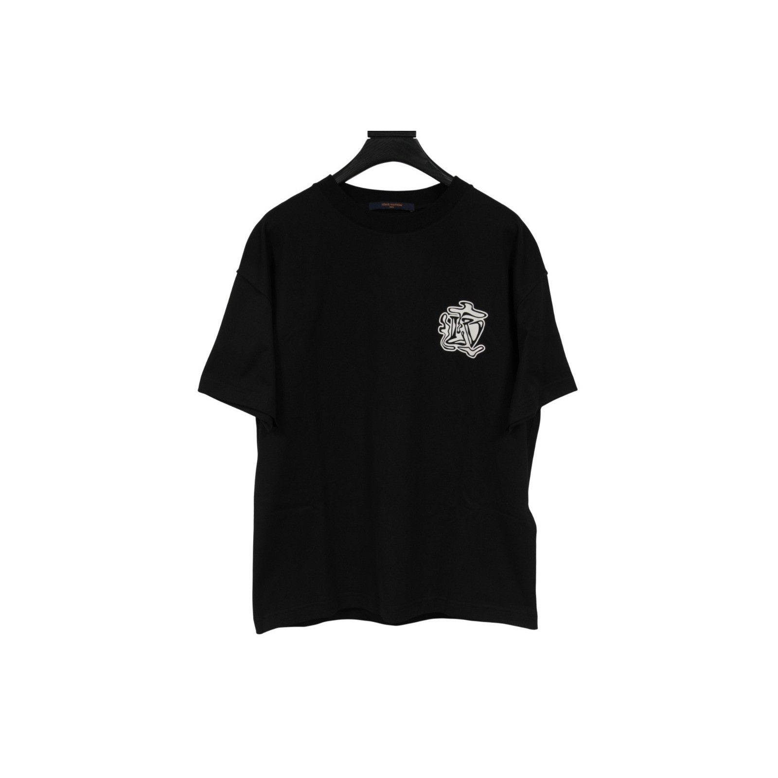 Louis Vuitton Smoke Logo T Shirt XS Black Size US XS / EU 42 / 0 - 9 Thumbnail