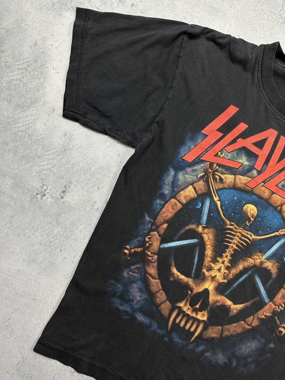 Slayer Vintage Slayer 90s T-Shirt Skeleton Pentagram Graphic Rare Size US M / EU 48-50 / 2 - 6 Thumbnail