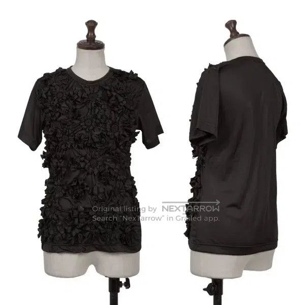 Comme des Garcons Comme Des Garcons Black vintage floral design sense top Size S / US 4 / IT 40 - 1 Thumbnail