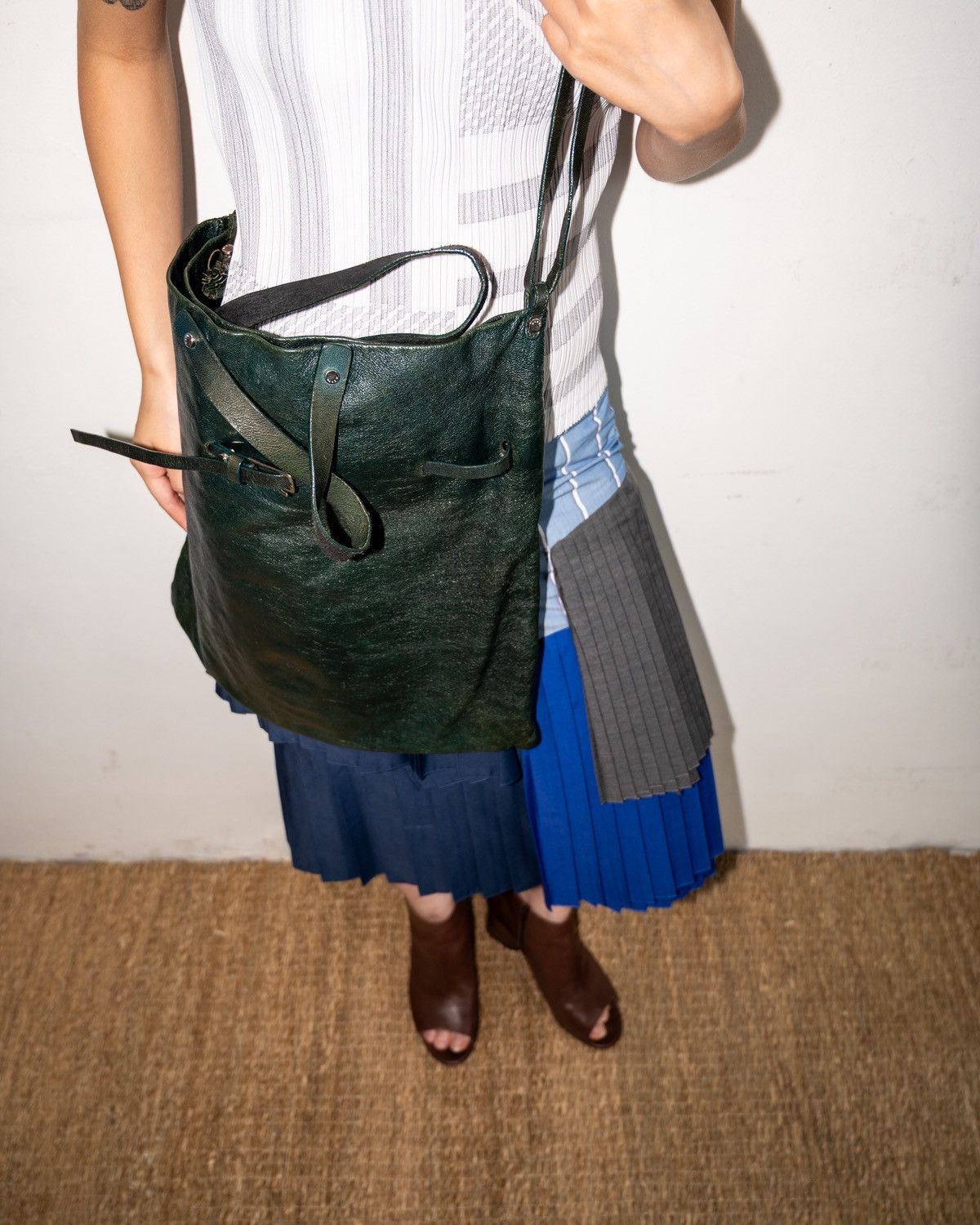 Marni Marni leather sling tote bag Size ONE SIZE - 2 Thumbnail
