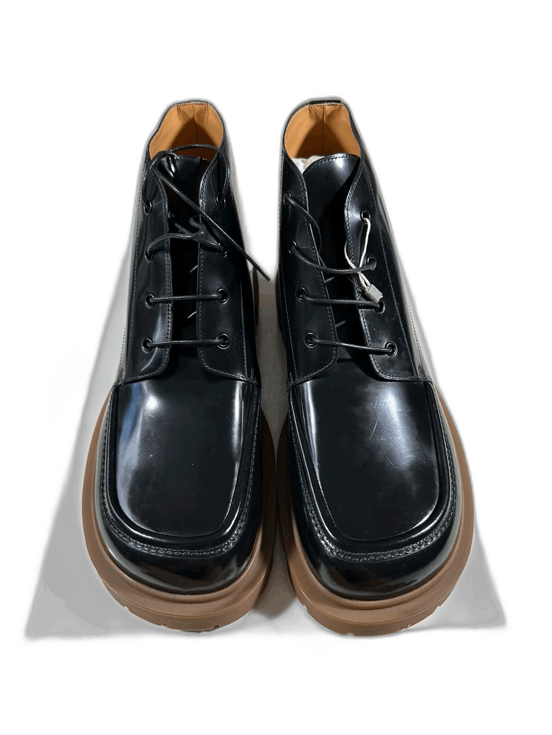 Maison Margiela maison margiela black leather boots Size US 10 / EU 43 - 1 Thumbnail